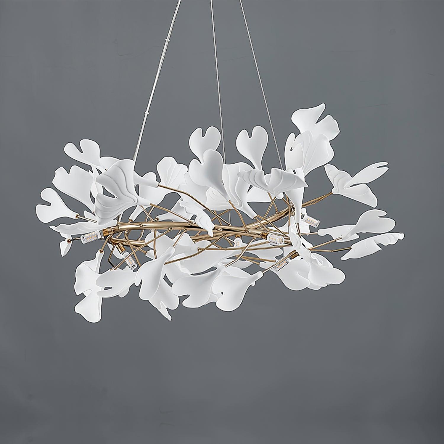 Gingko Chandelier U - Blowlighting
