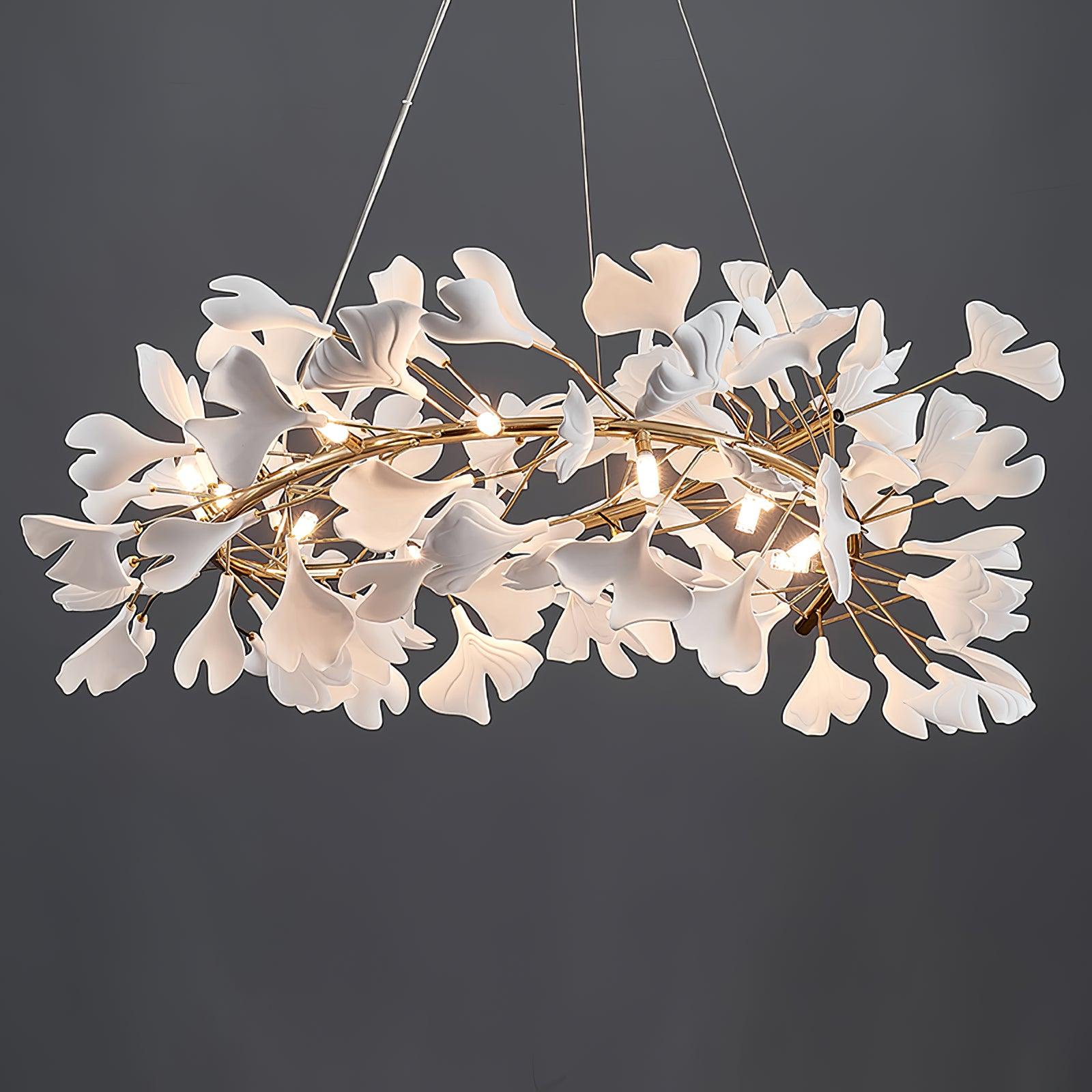 Gingko Chandelier U - Blowlighting