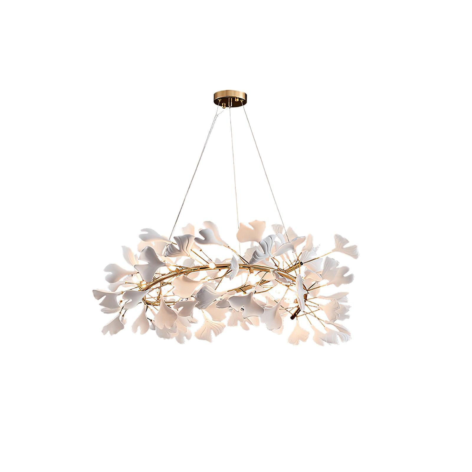 Gingko Chandelier U - Blowlighting