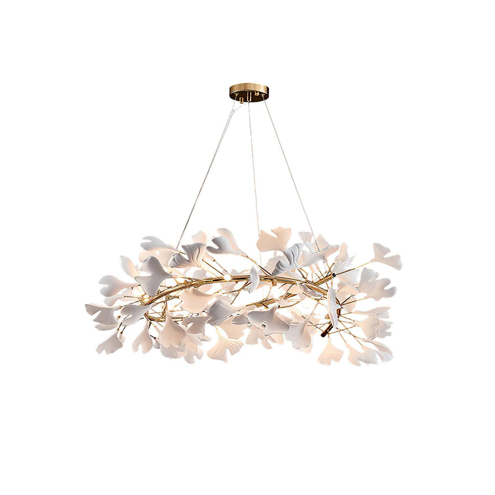 Gingko Chandelier U - Blowlighting
