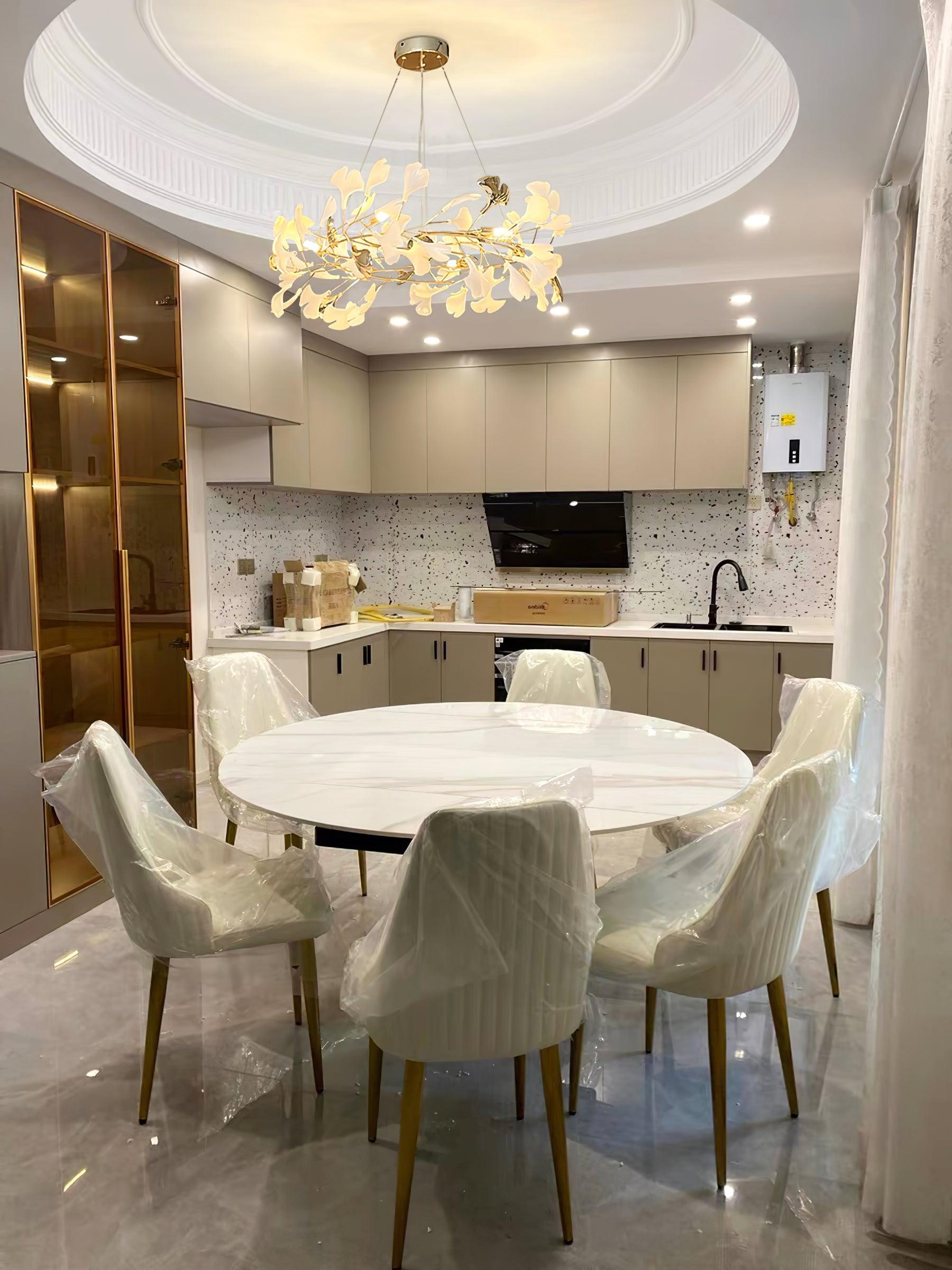 Gingko Chandelier O - Blowlighting