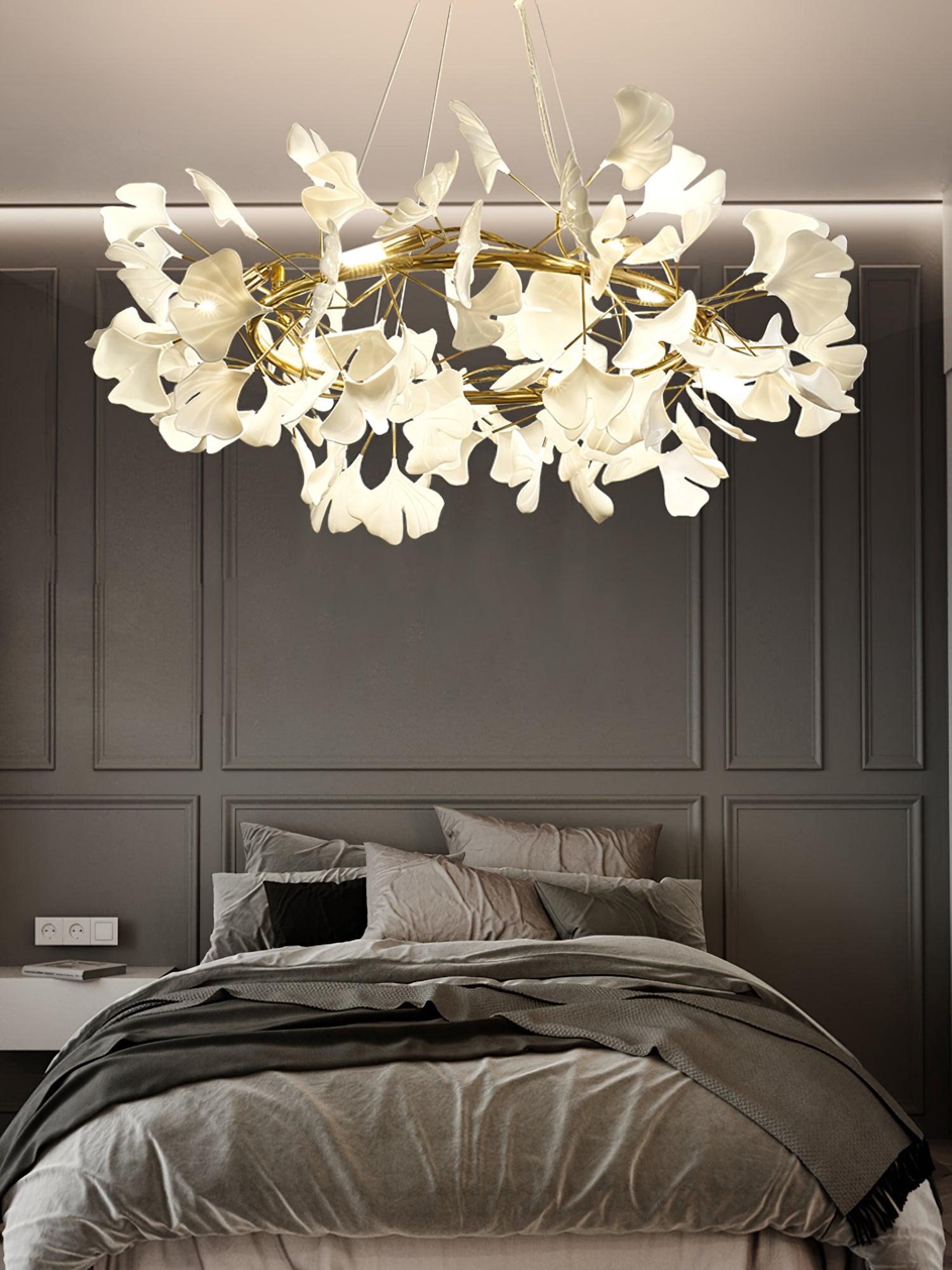 Gingko Chandelier O - Blowlighting