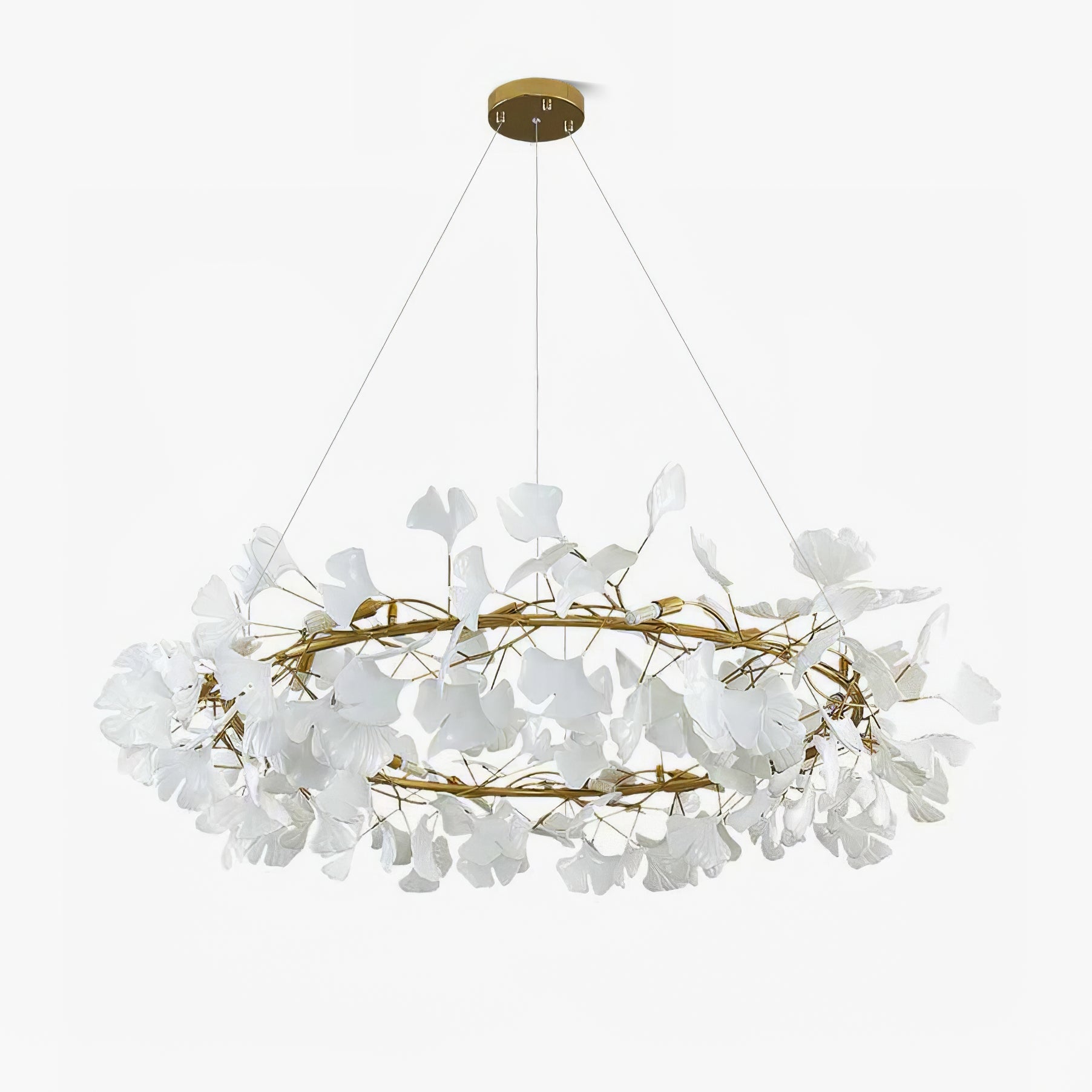 Gingko Chandelier O - Blowlighting