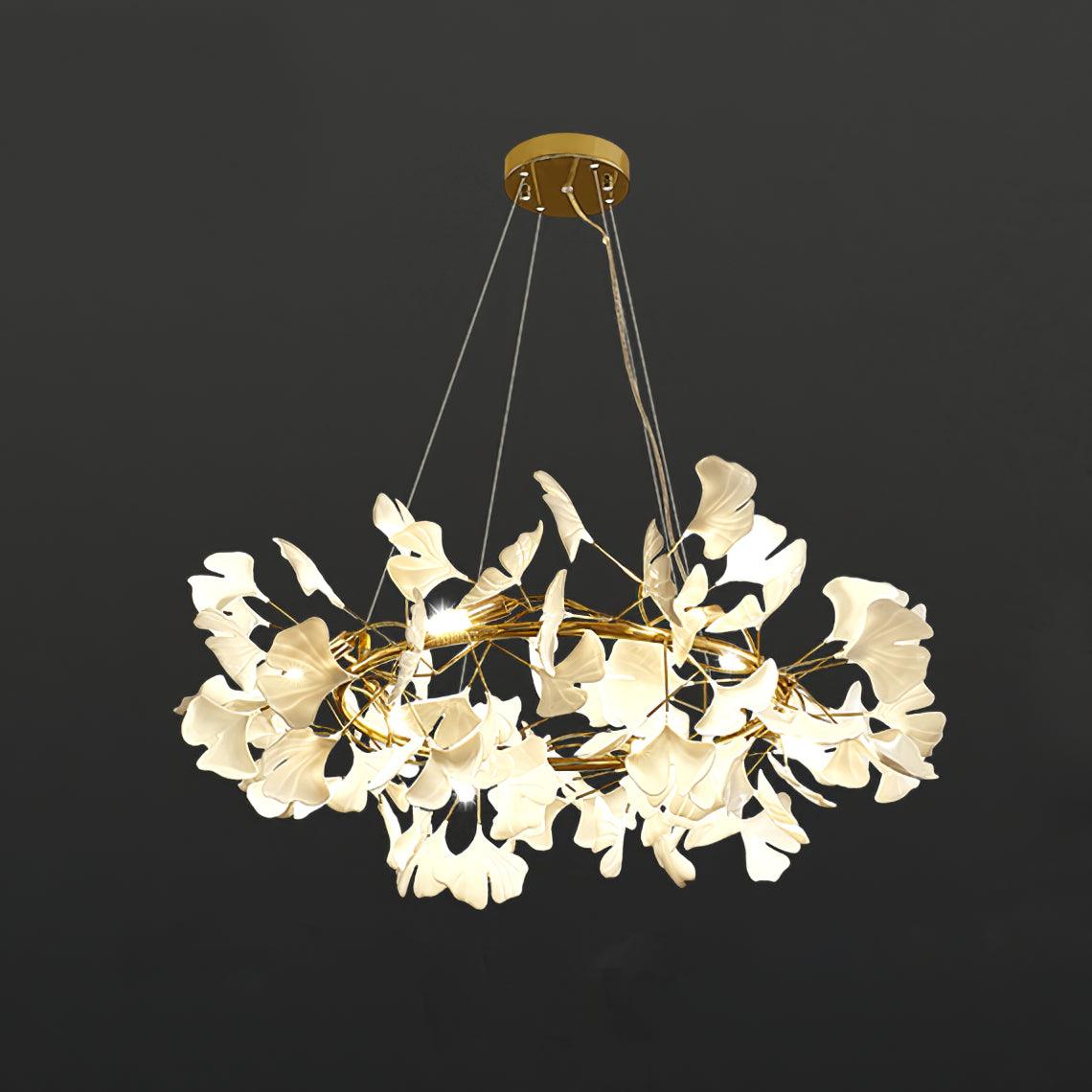 Gingko Chandelier O - Blowlighting