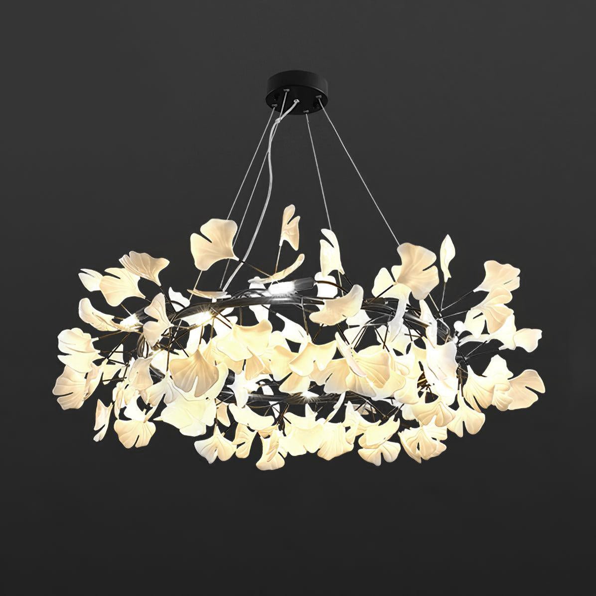 Gingko Chandelier O - Blowlighting