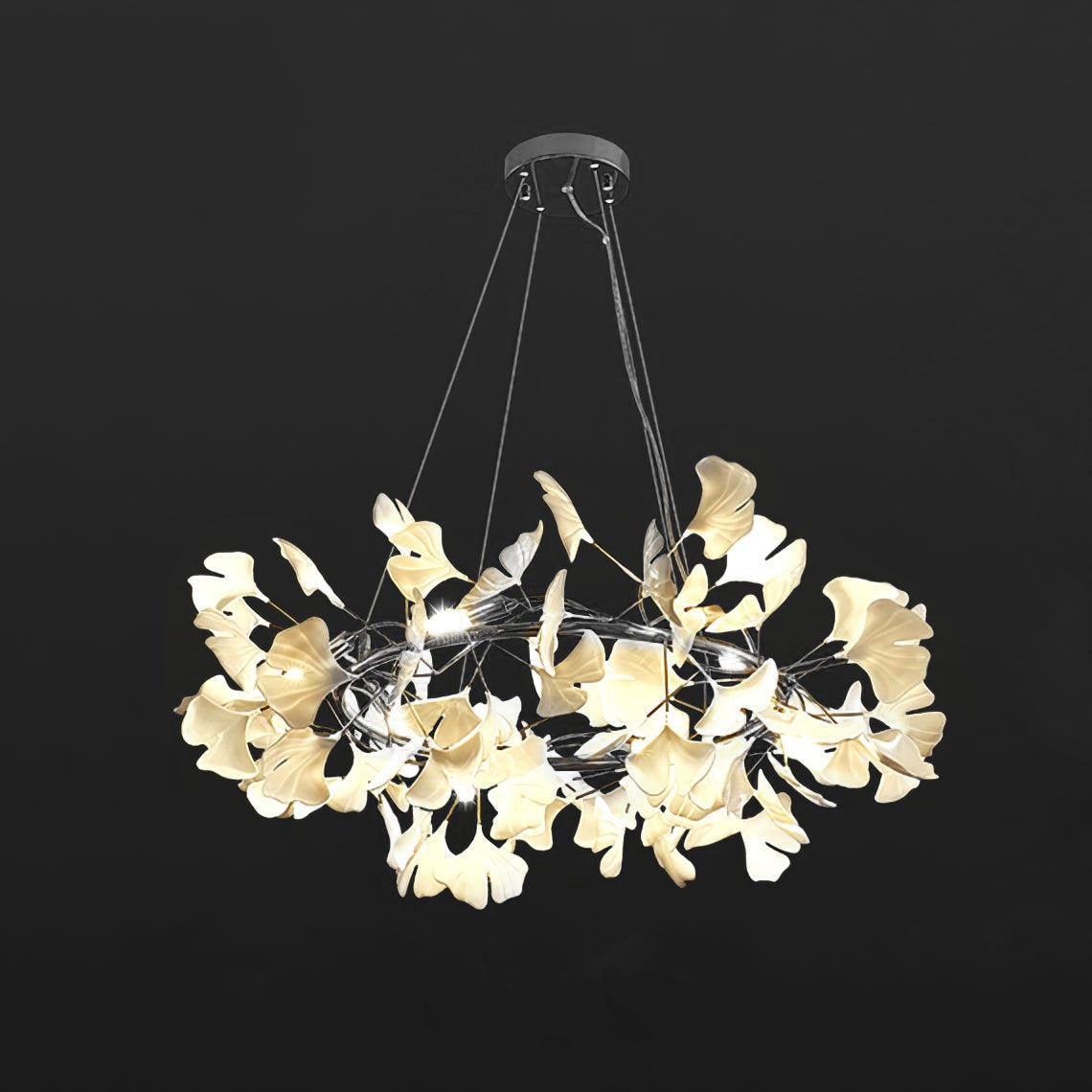 Gingko Chandelier O - Blowlighting