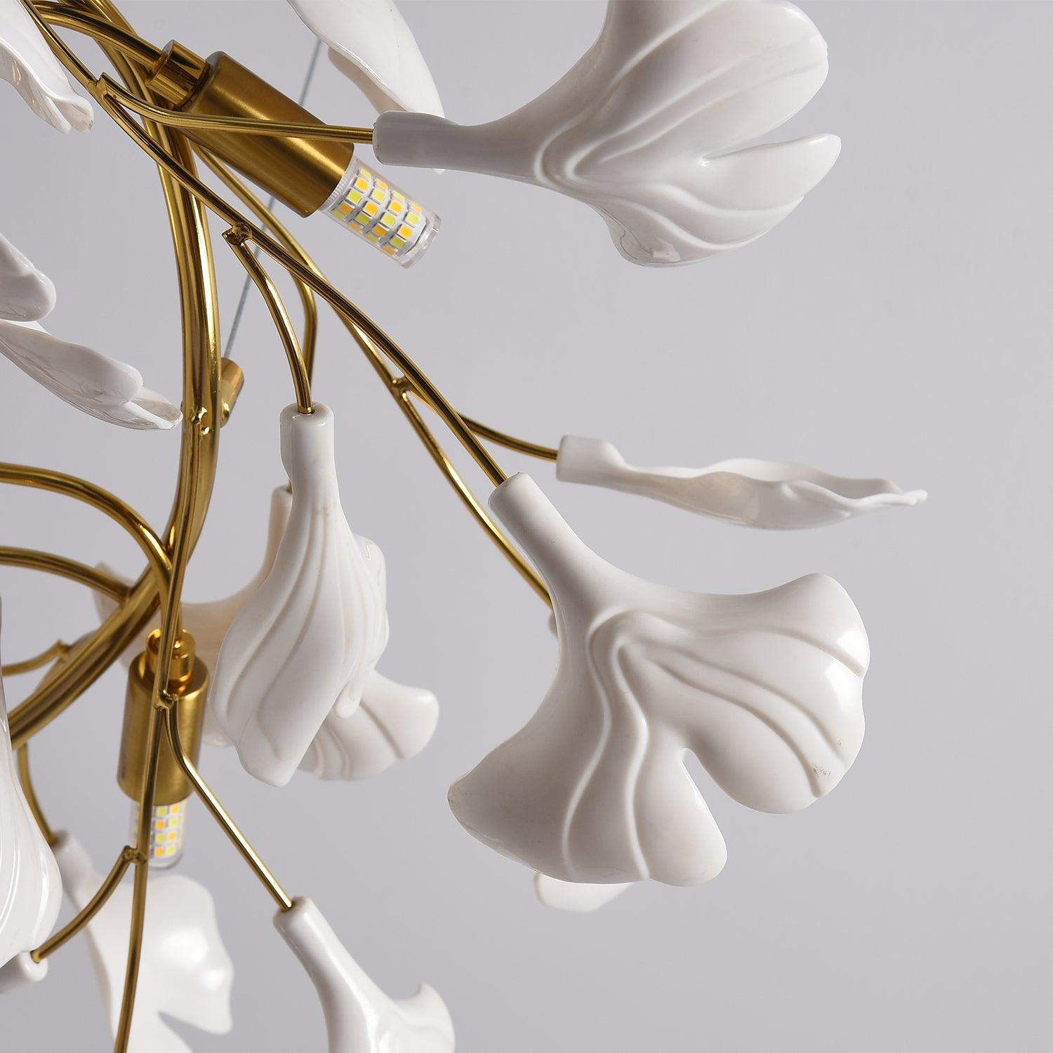 Gingko Chandelier L - Blowlighting