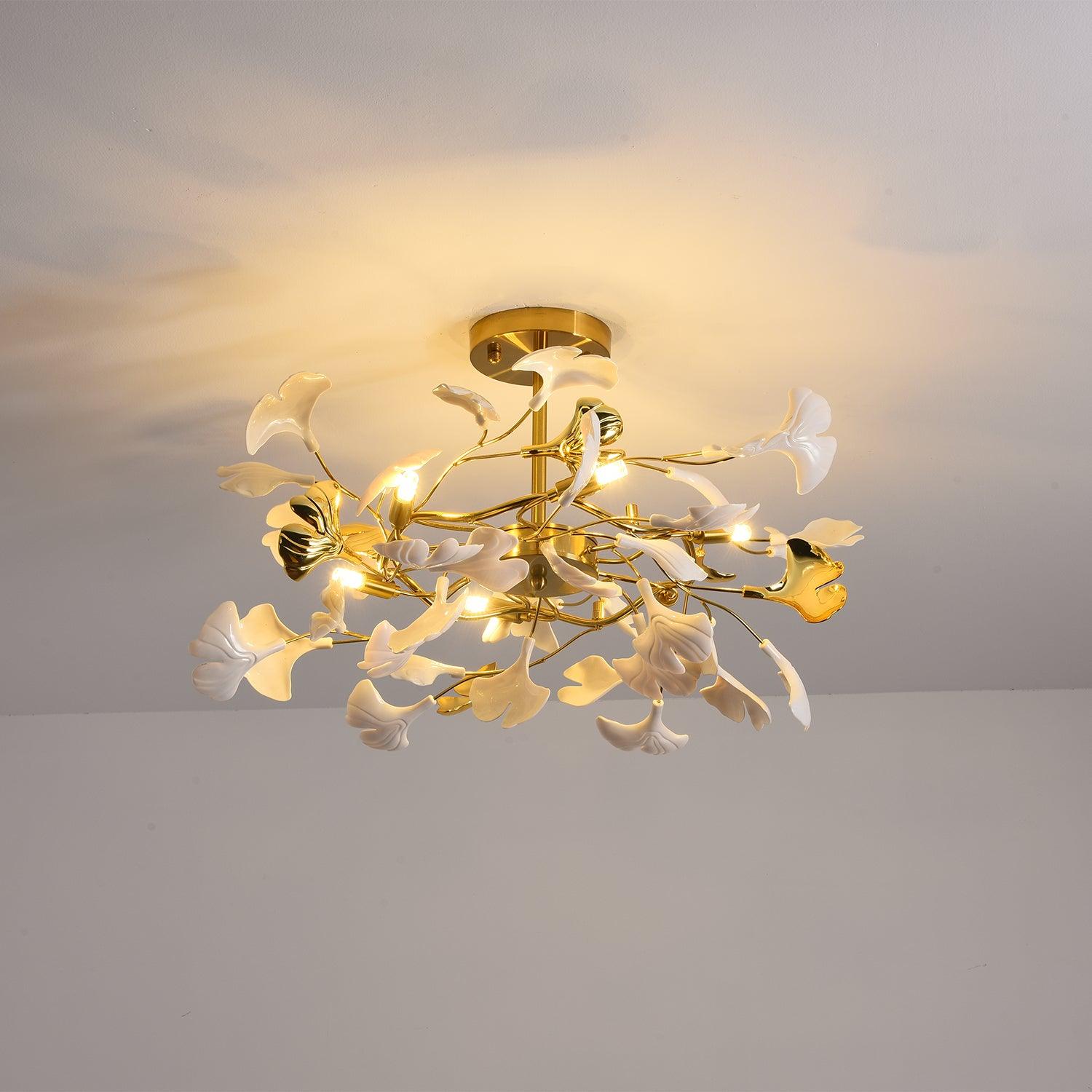 Gingko Chandelier L - Blowlighting