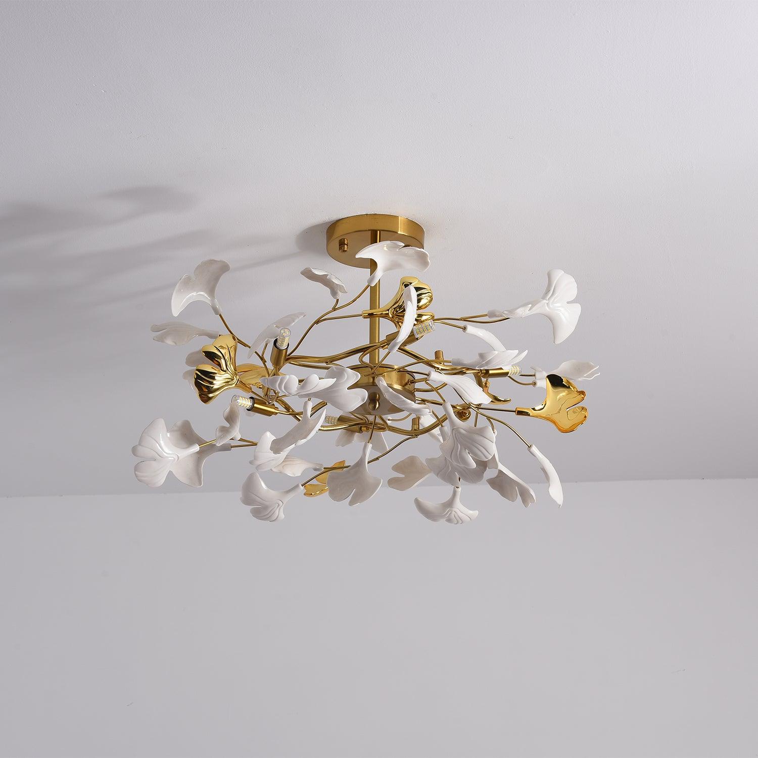 Gingko Chandelier L - Blowlighting