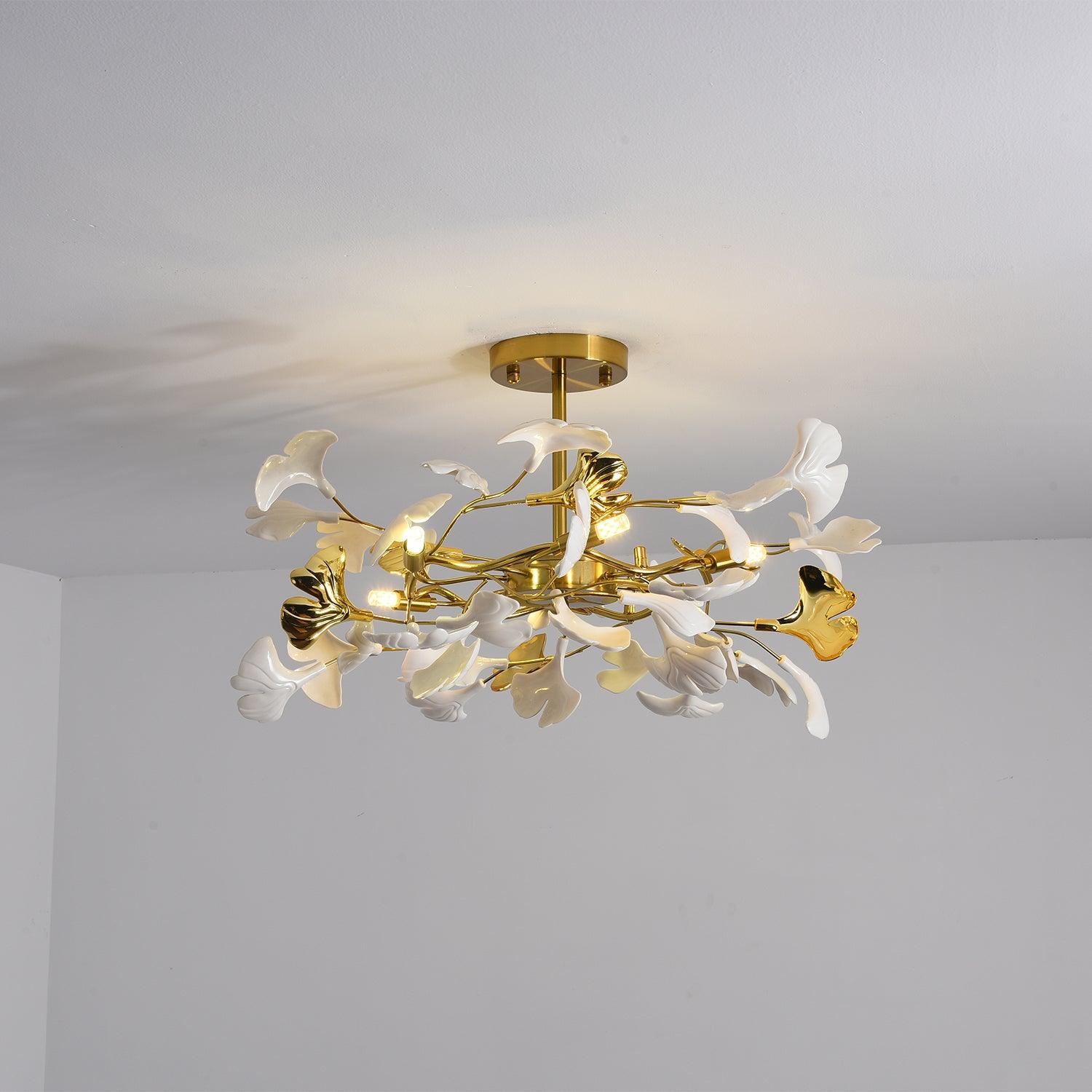 Gingko Chandelier L - Blowlighting