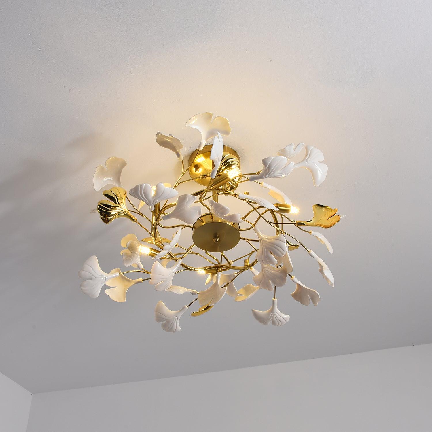 Gingko Chandelier L - Blowlighting