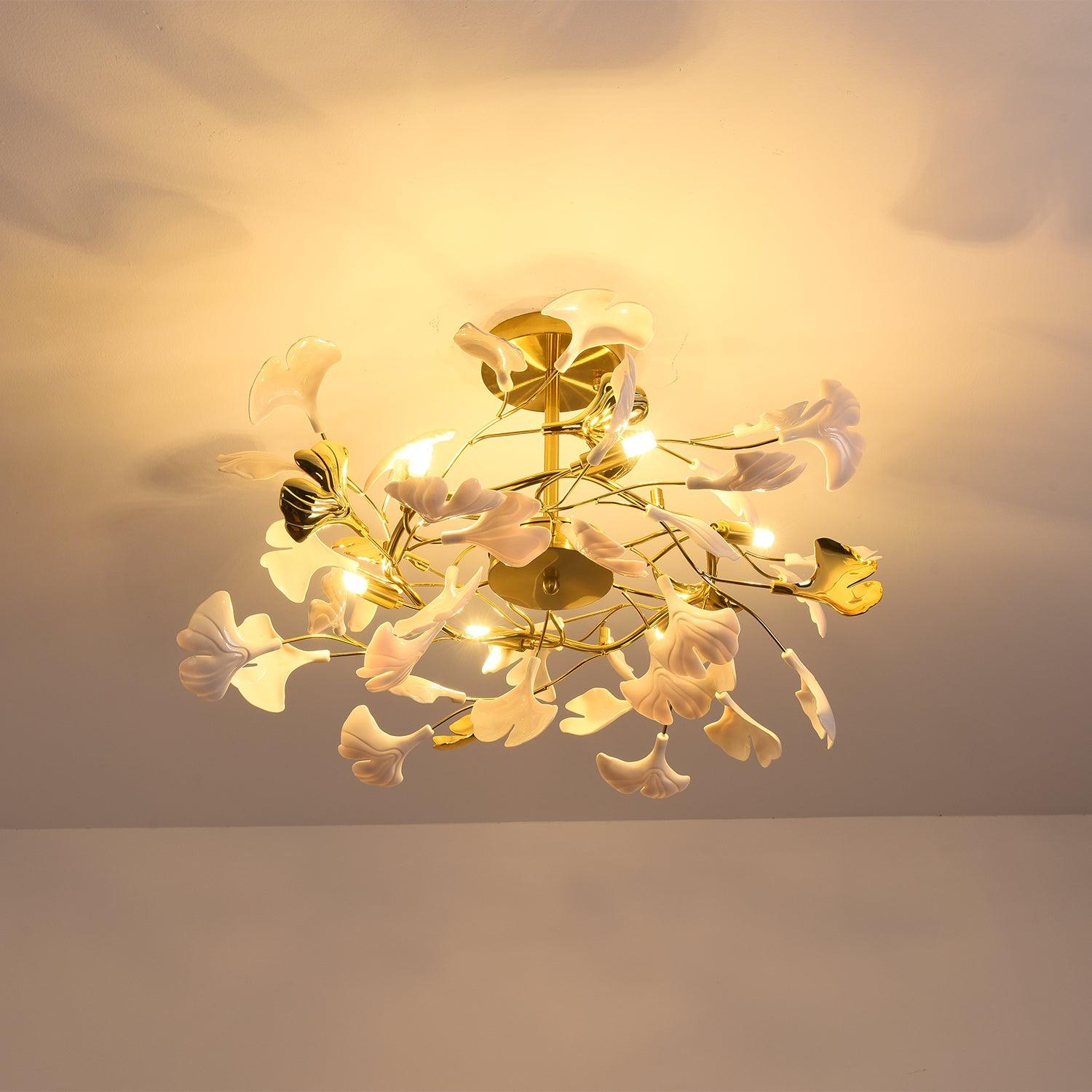 Gingko Chandelier L - Blowlighting