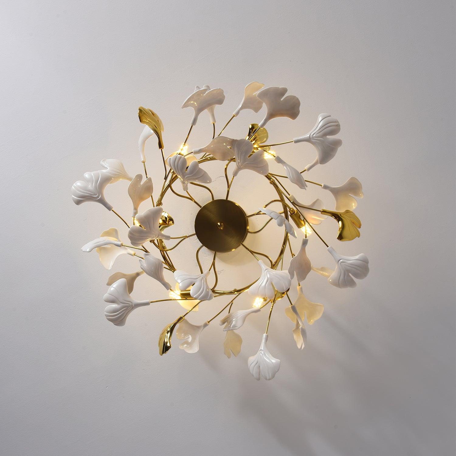 Gingko Chandelier L - Blowlighting