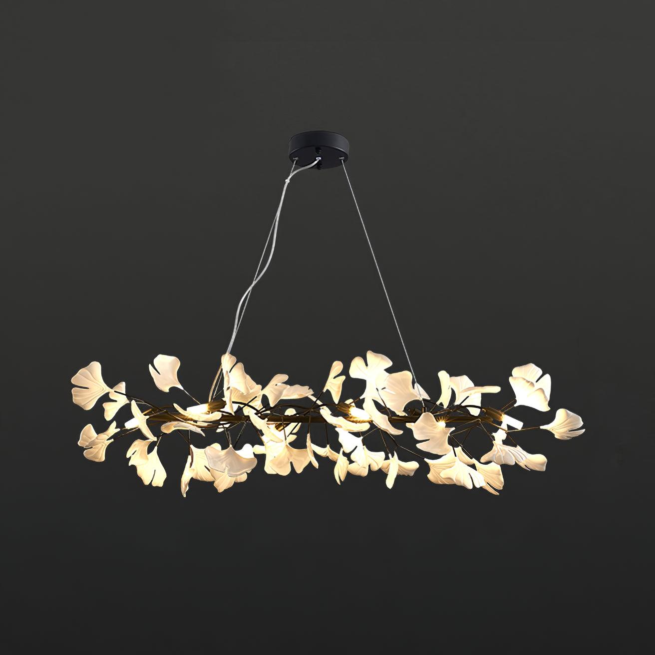 Gingko Chandelier M - Blowlighting