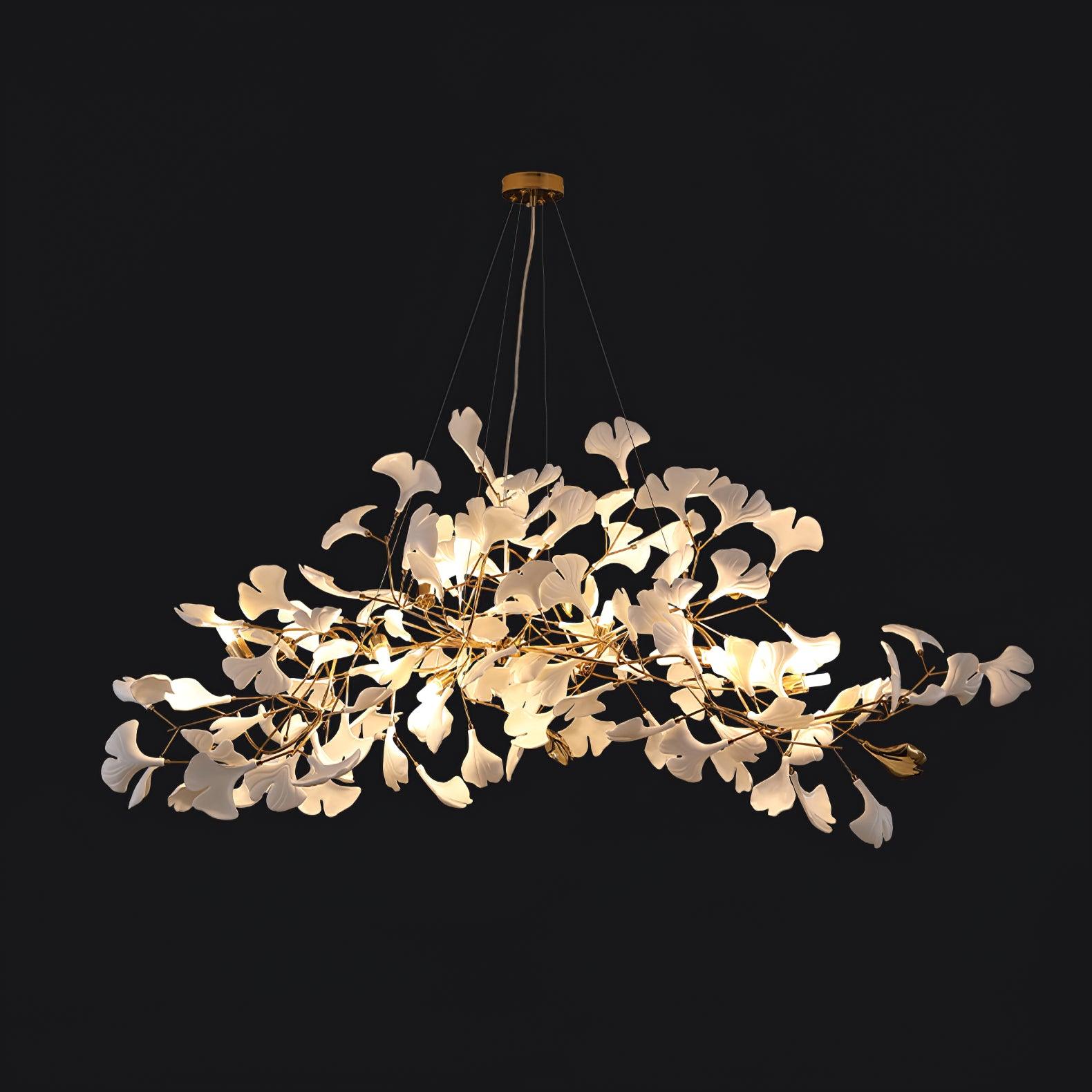 Gingko Chandelier N - Blowlighting