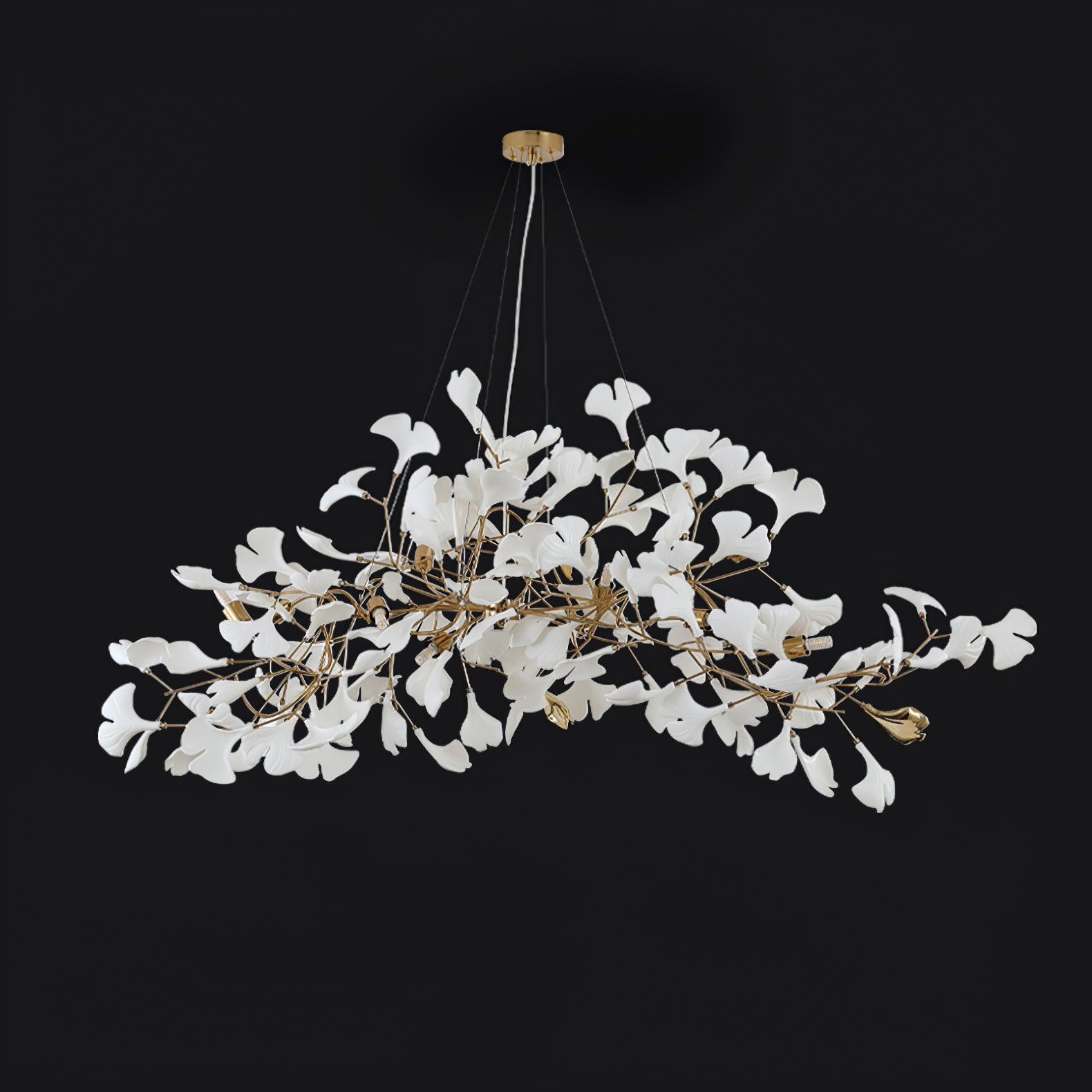 Gingko Chandelier N - Blowlighting