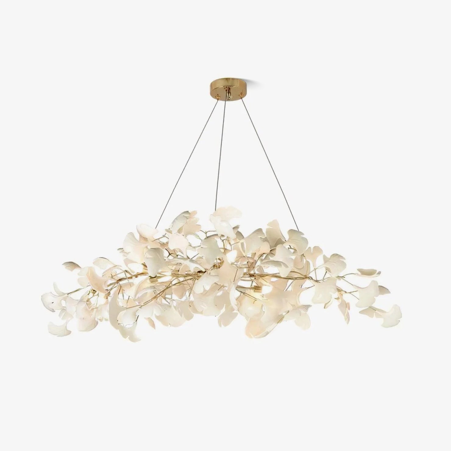 Gingko Chandelier N - Blowlighting