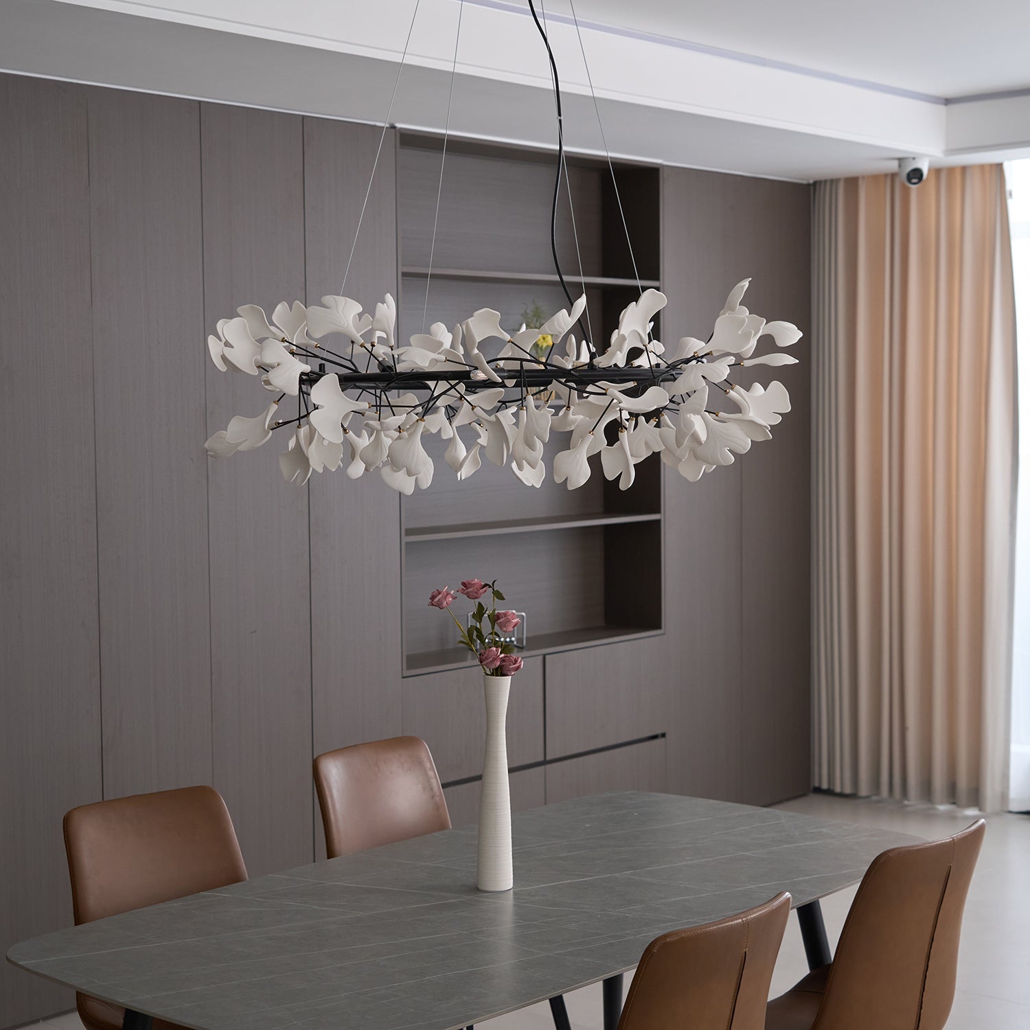 Gingko Chandelier O - Blowlighting
