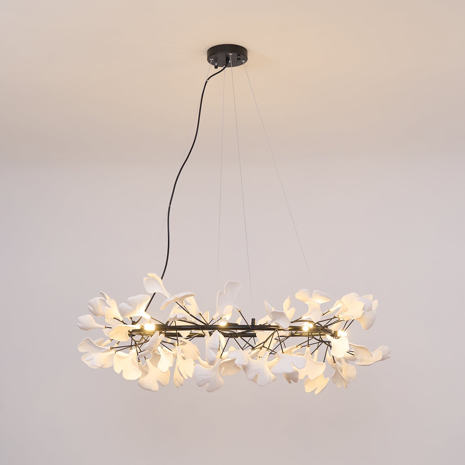 Gingko Chandelier O - Blowlighting