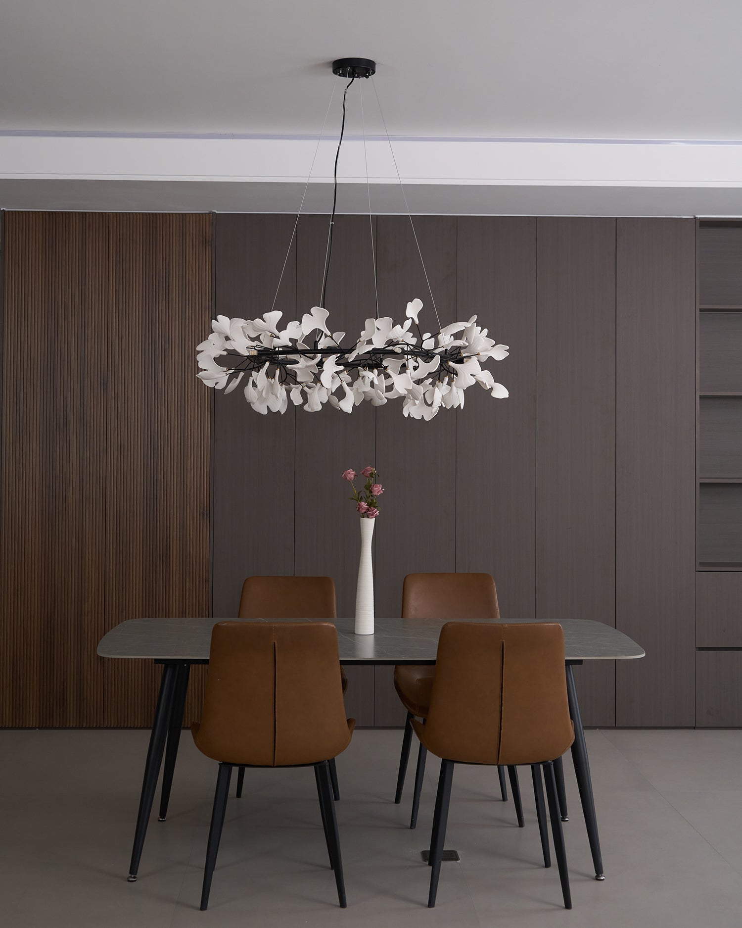 Gingko Chandelier O - Blowlighting