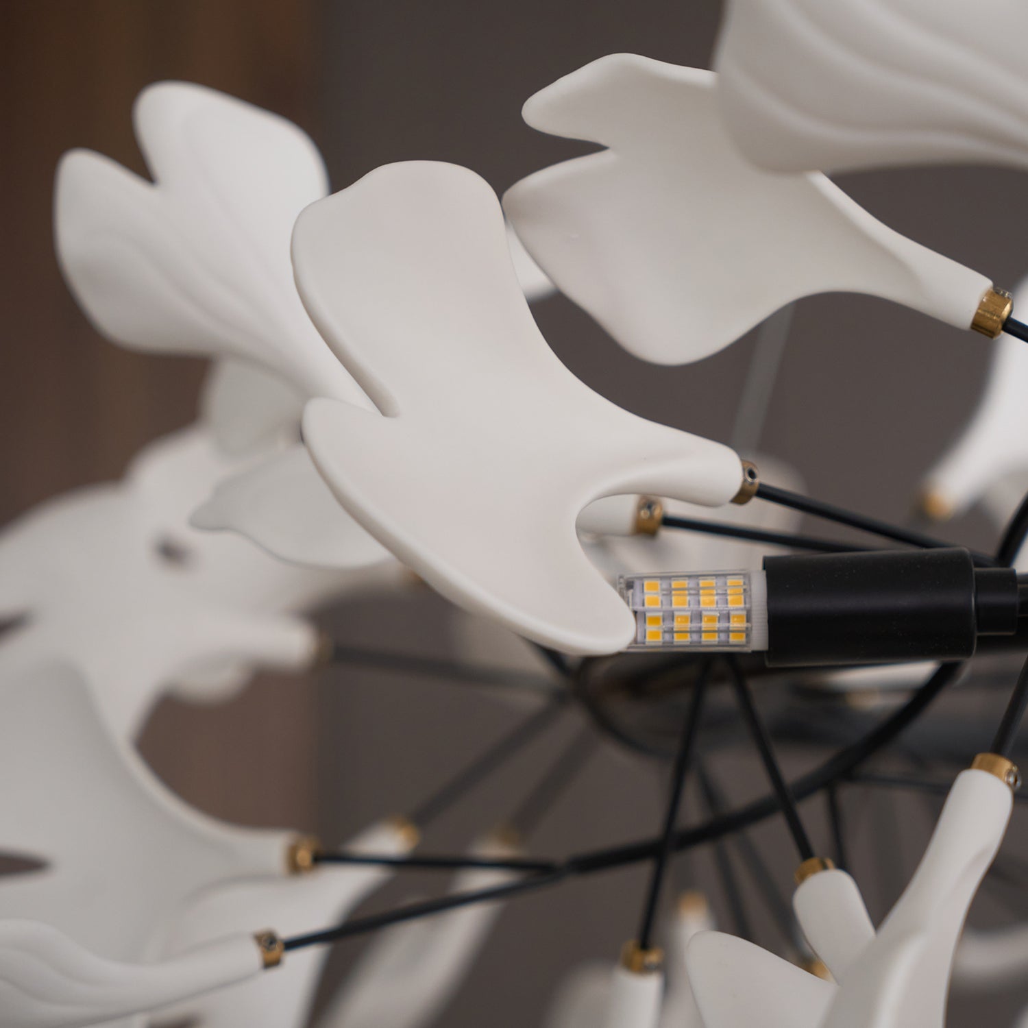 Gingko Chandelier O - Blowlighting