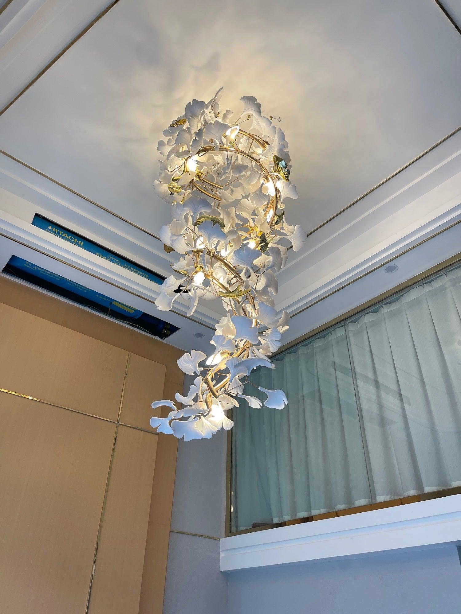 Gingko Chandelier Q - Blowlighting
