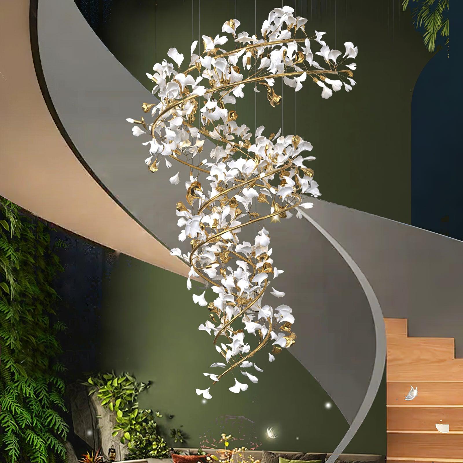 Gingko Chandelier Q - Blowlighting