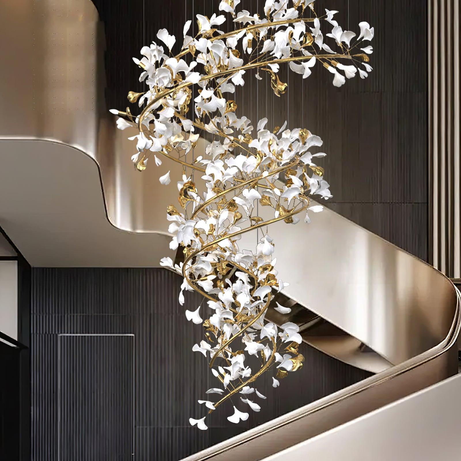 Gingko Chandelier Q - Blowlighting