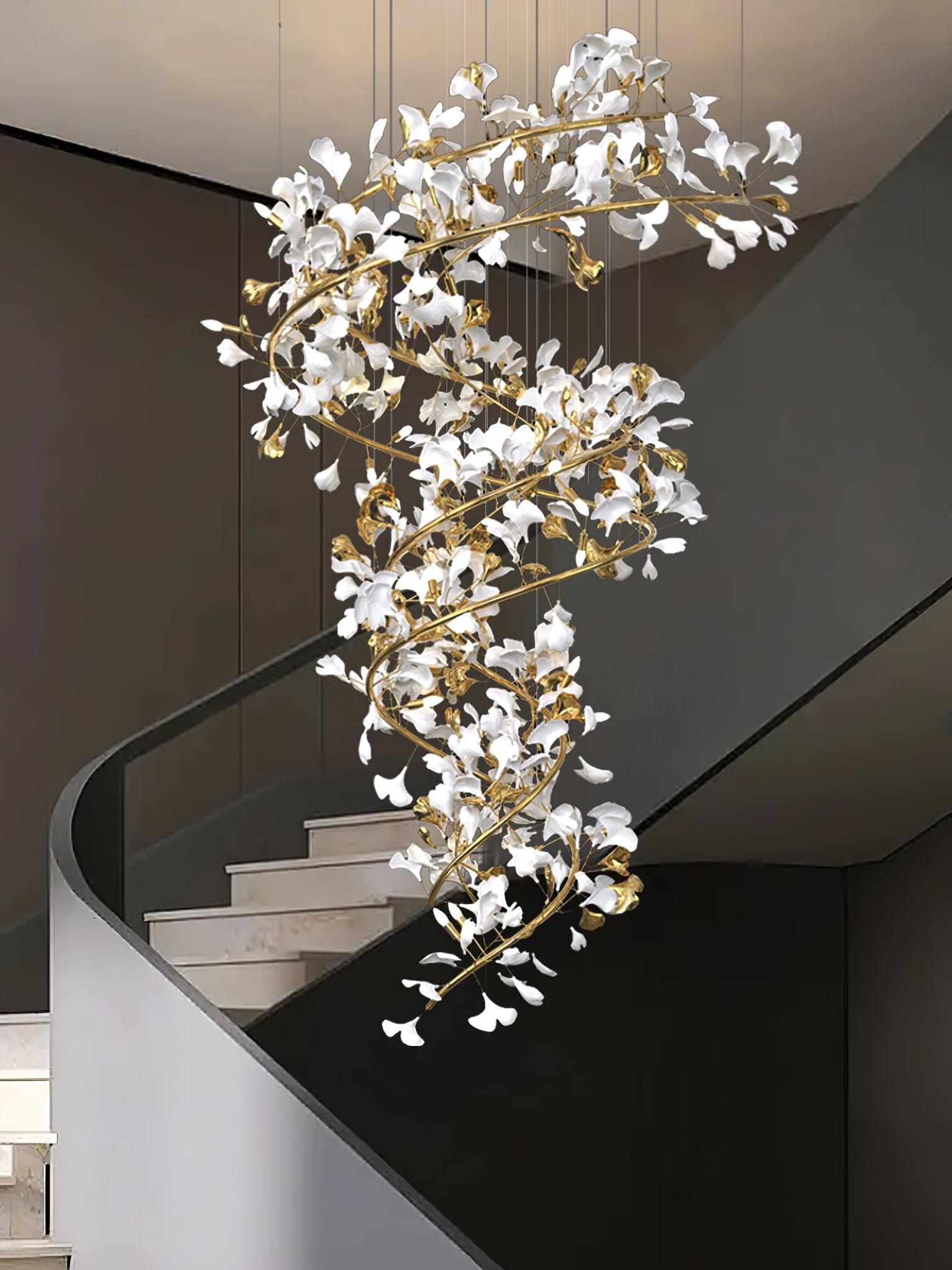 Gingko Chandelier Q - Blowlighting
