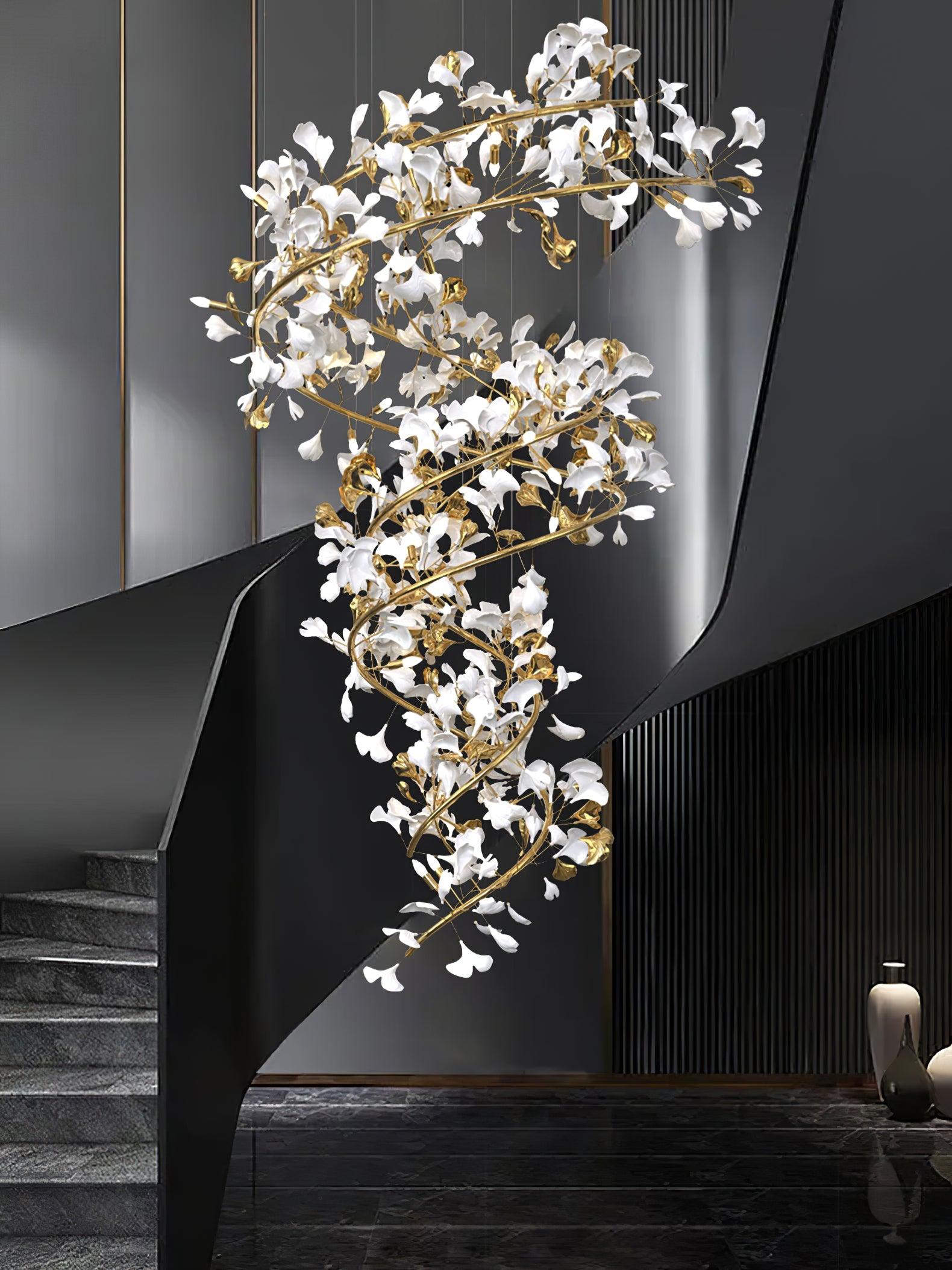 Gingko Chandelier Q - Blowlighting