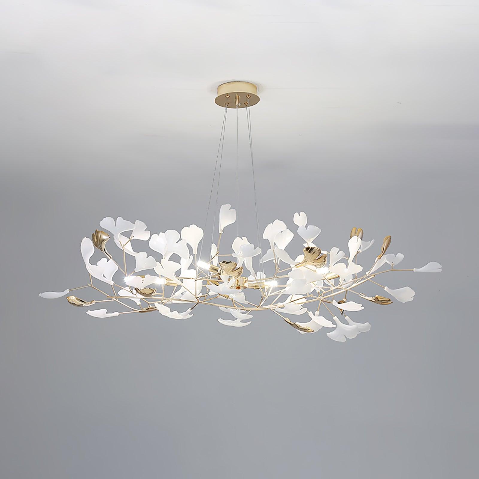 Gingko Chandelier R - Blowlighting