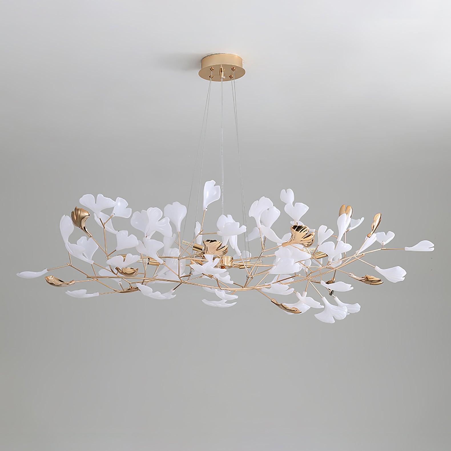 Gingko Chandelier R - Blowlighting