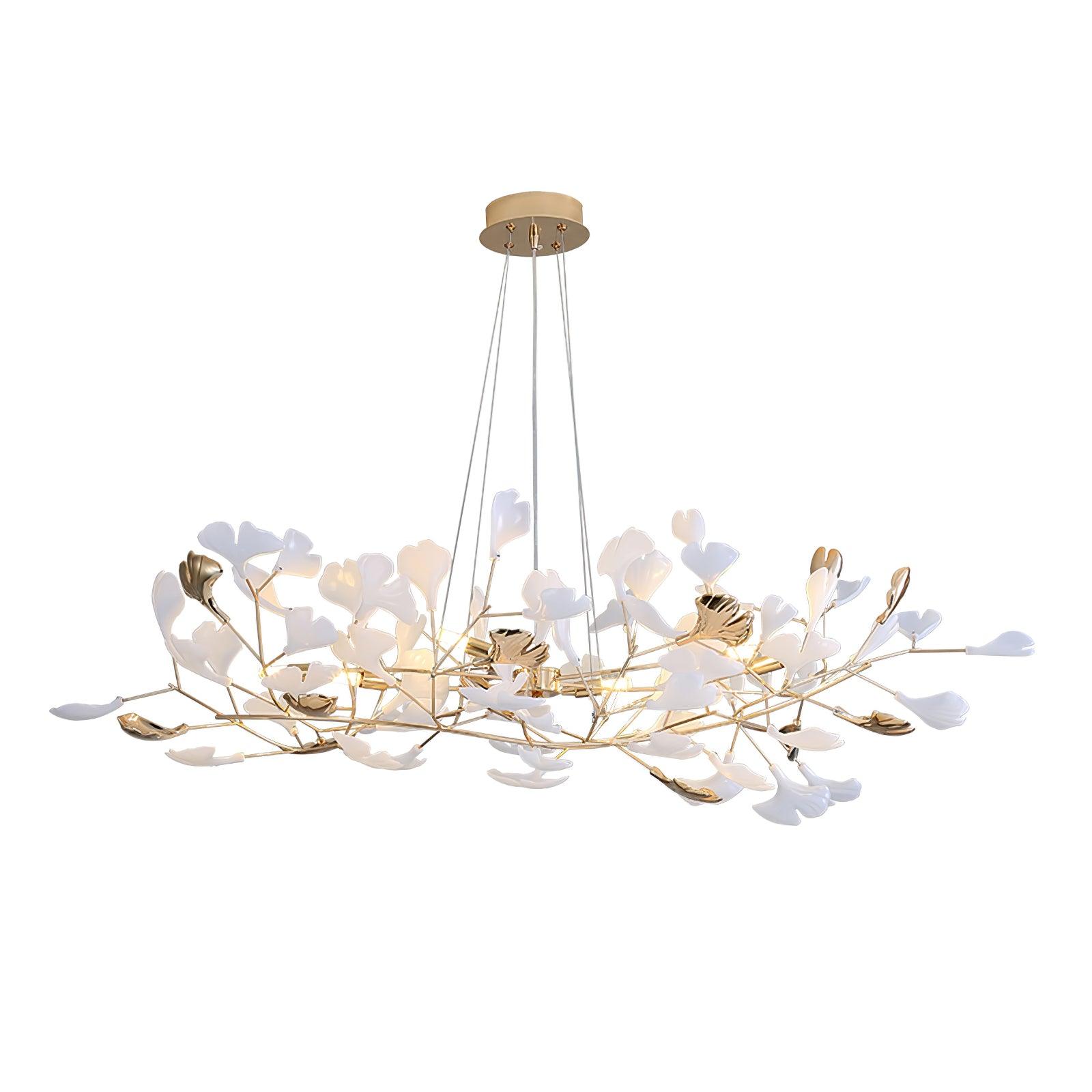 Gingko Chandelier R - Blowlighting