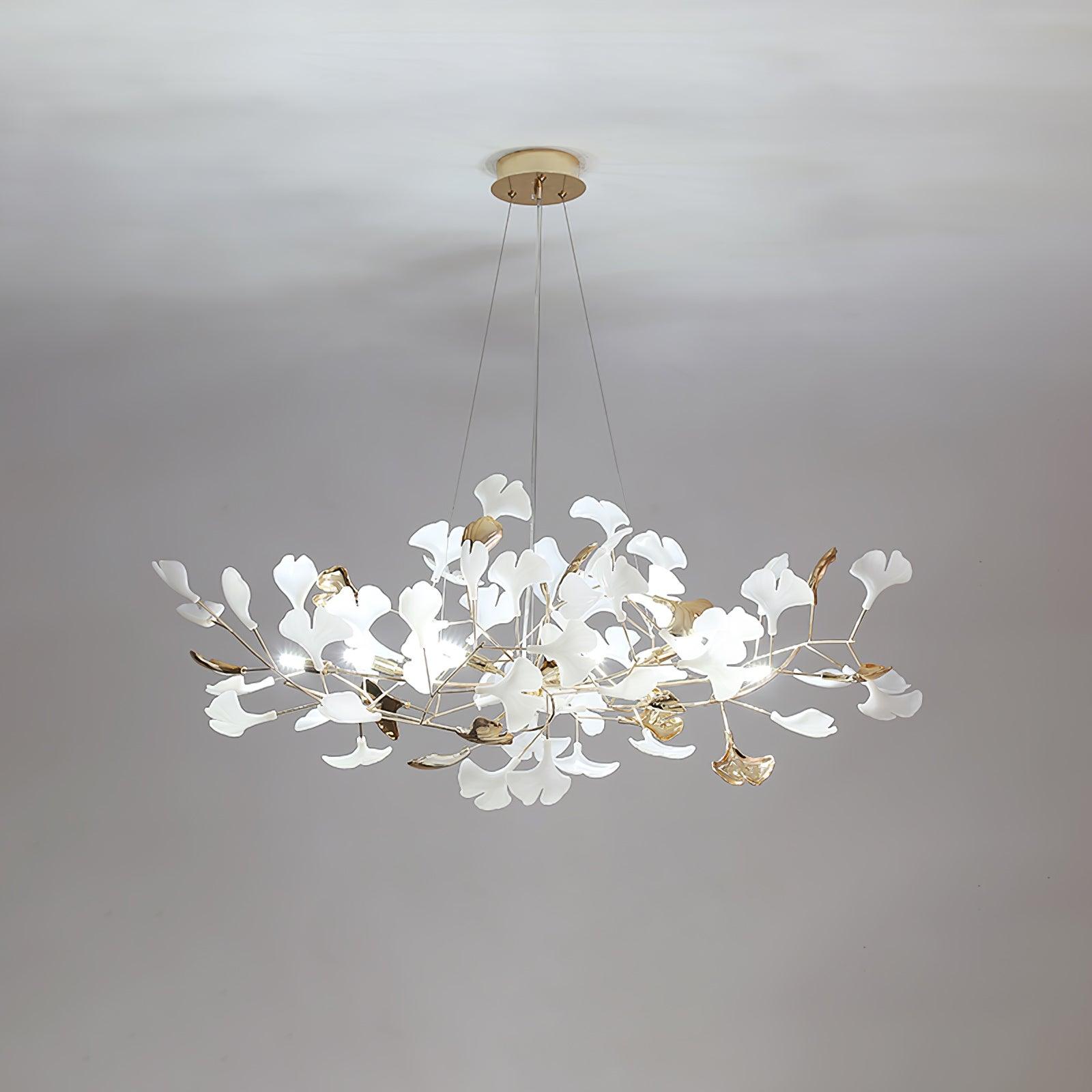 Gingko Chandelier R - Blowlighting
