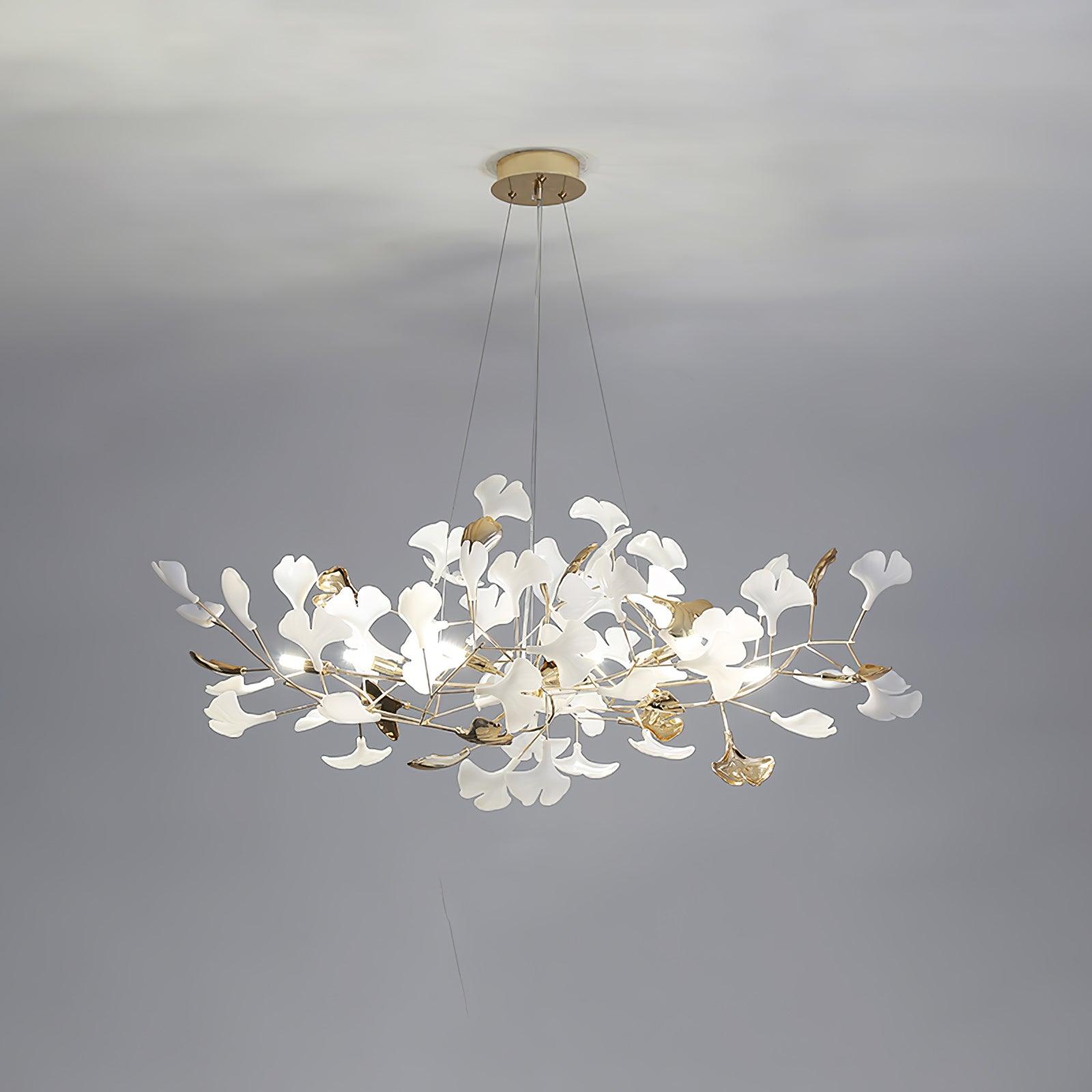 Gingko Chandelier R - Blowlighting