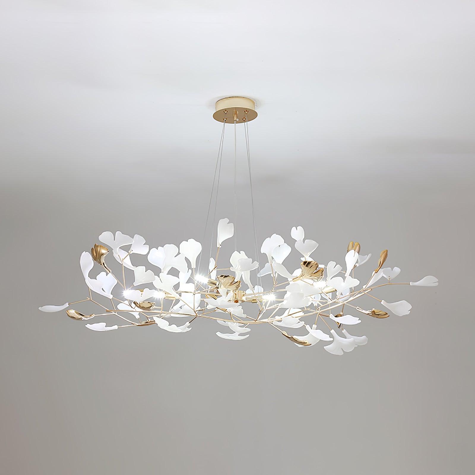 Gingko Chandelier R - Blowlighting
