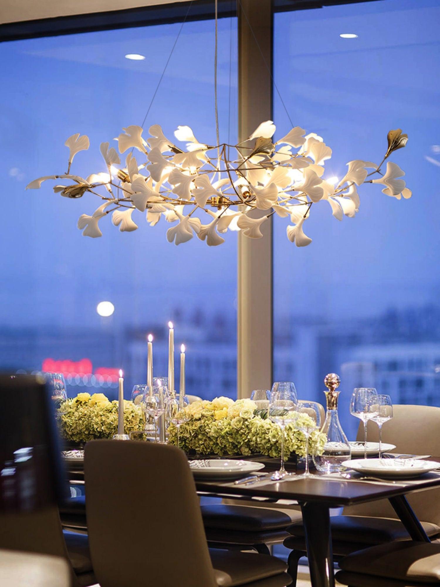 Gingko Chandelier S - Blowlighting