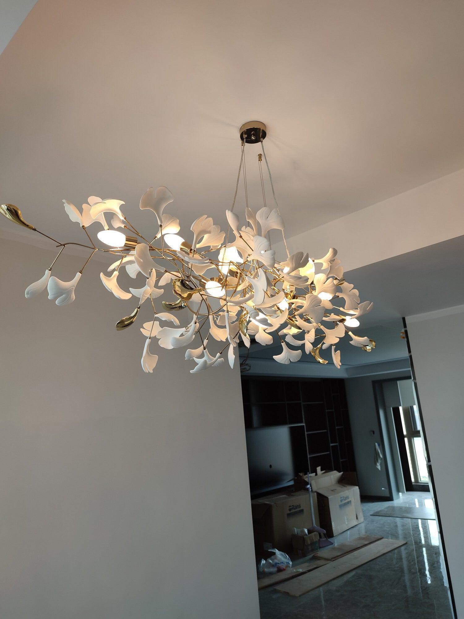 Gingko Chandelier S - Blowlighting