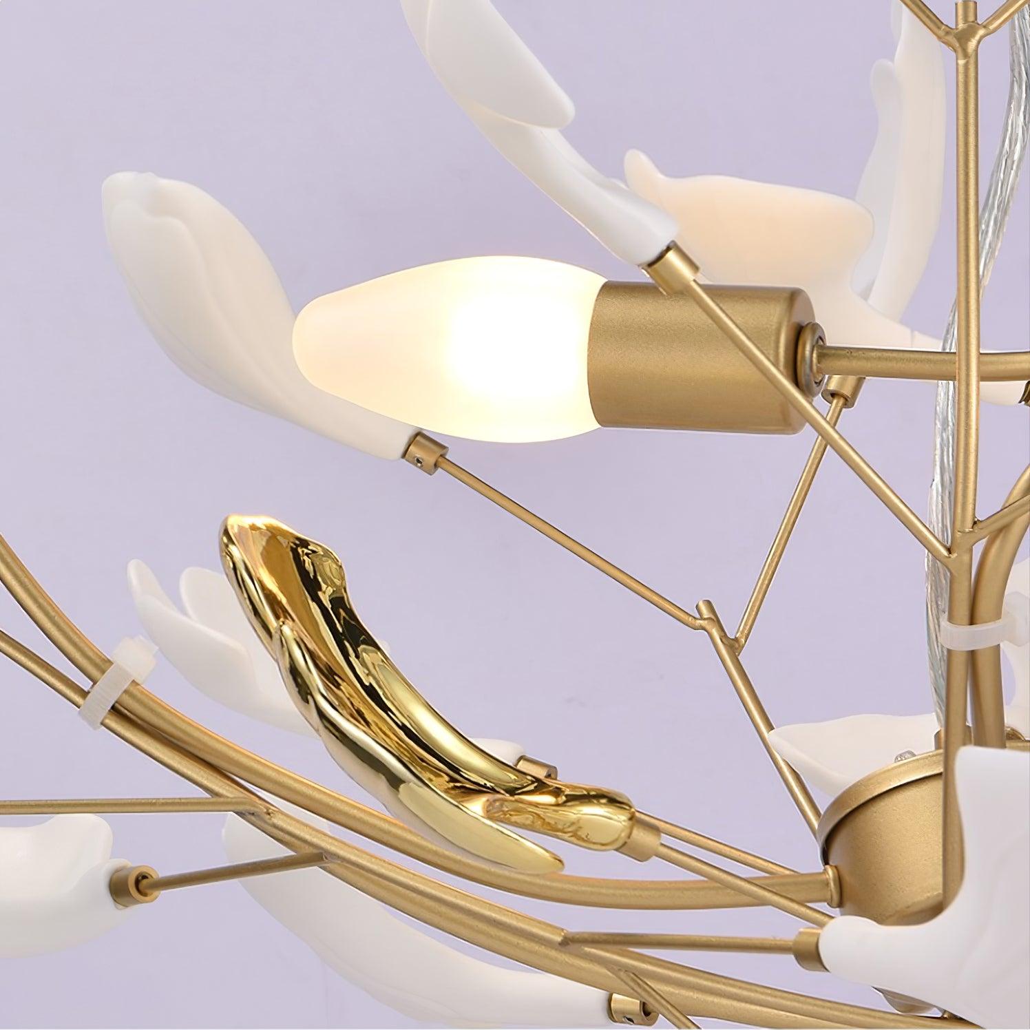 Gingko Chandelier S - Blowlighting