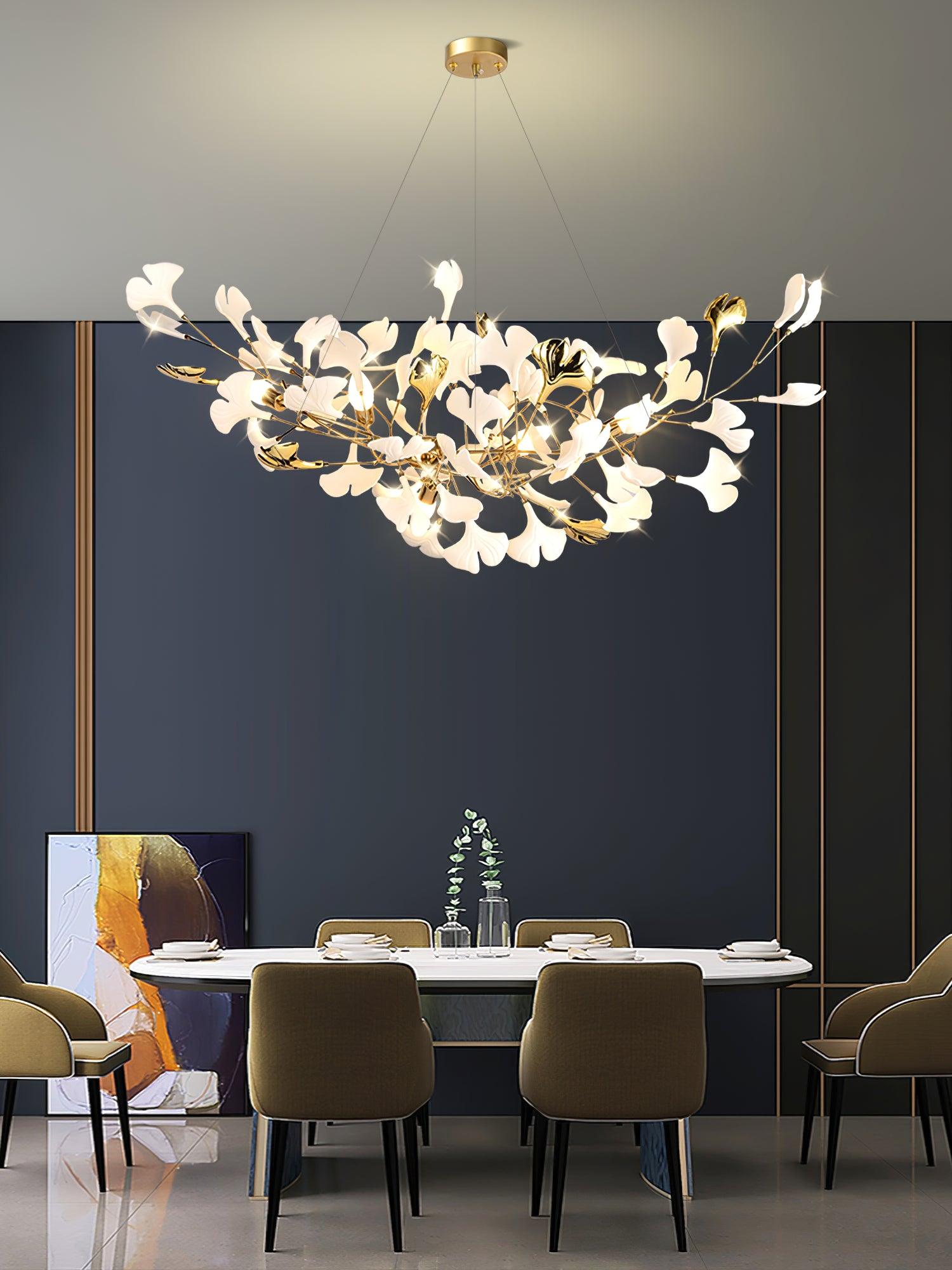 Gingko Chandelier S - Blowlighting