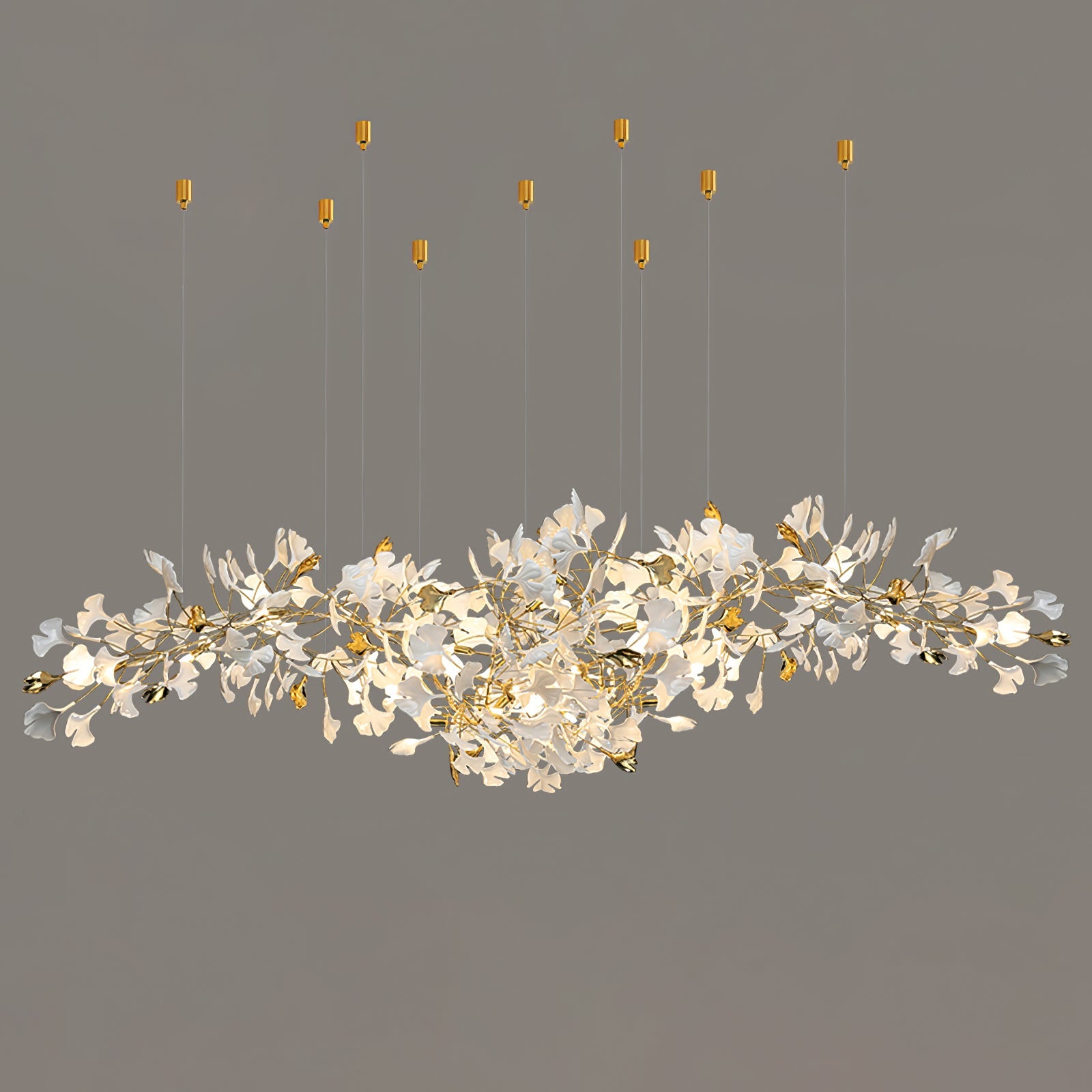 Ilvyniel Gingko Chandelier - Blowlighting