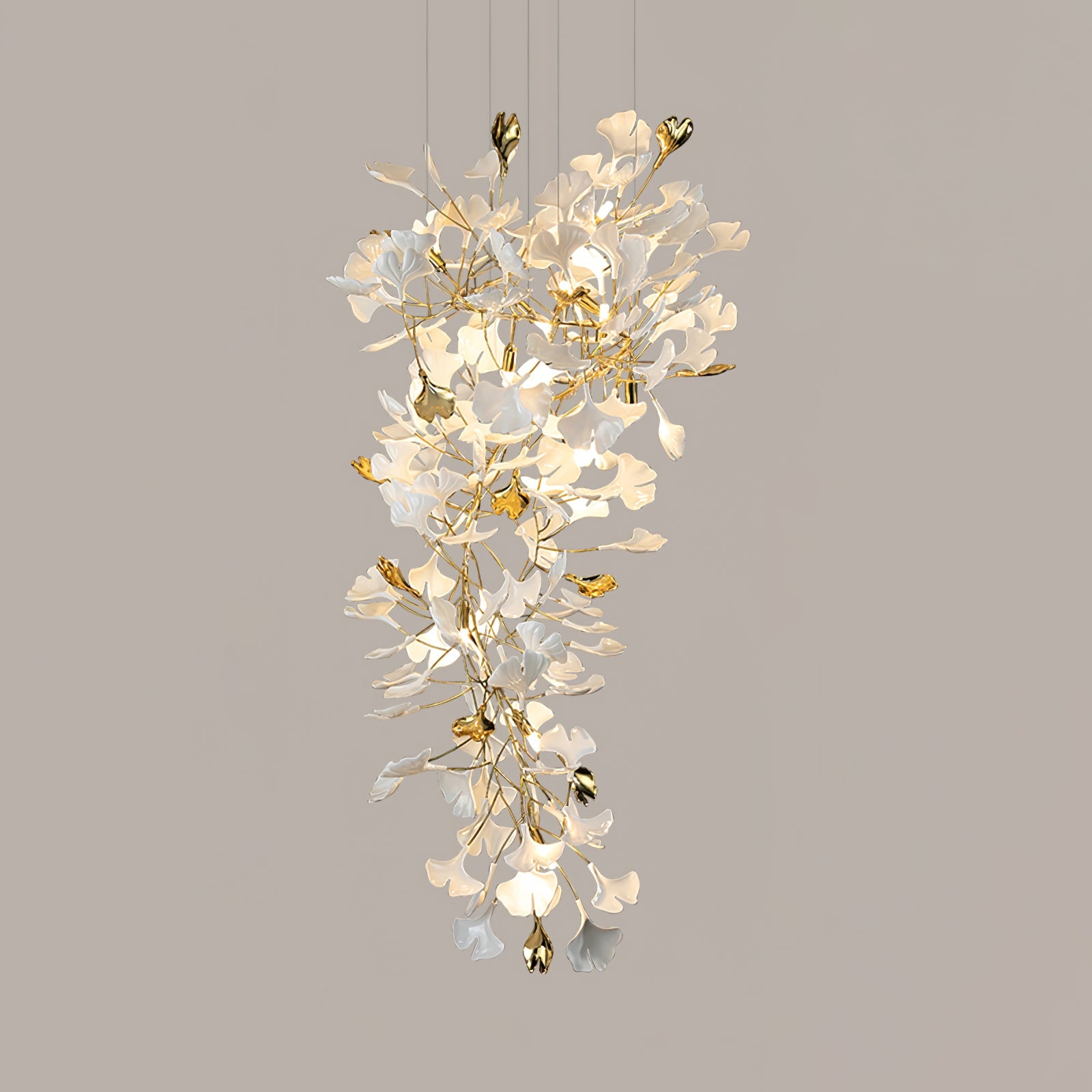 Ilvyniel Gingko Chandelier - Blowlighting
