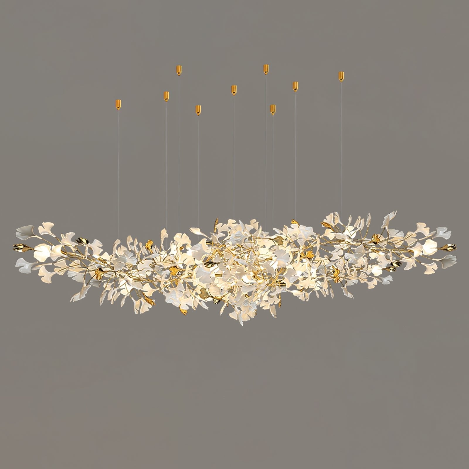Ilvyniel Gingko Chandelier - Blowlighting