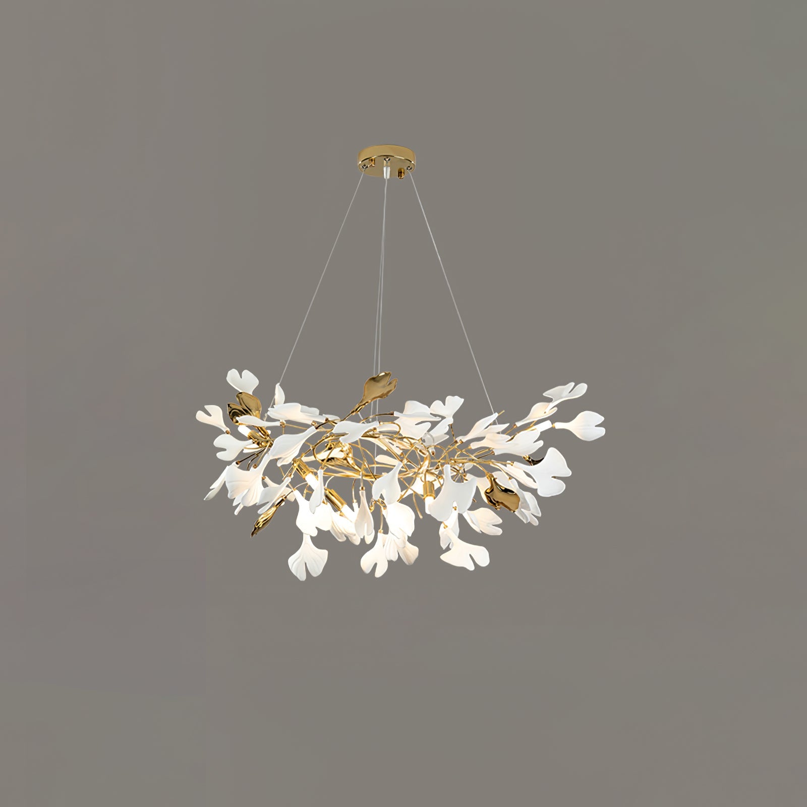 Ilvyniel Gingko Chandelier - Blowlighting