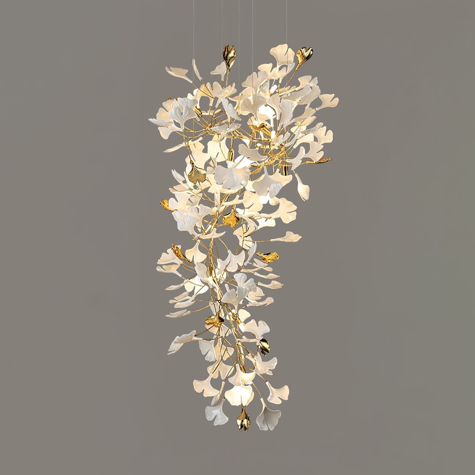 Ilvyniel Gingko Chandelier - Blowlighting
