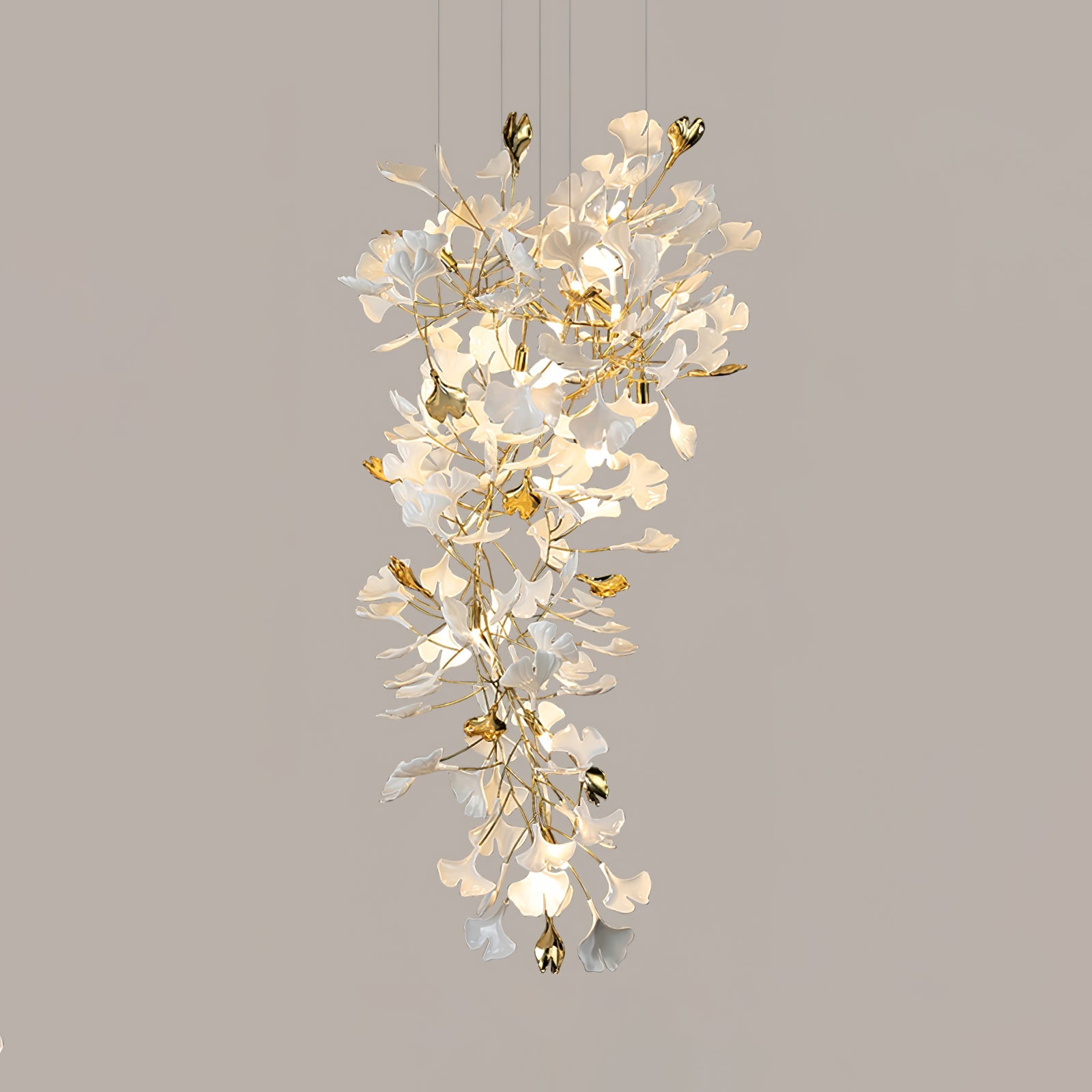 Ilvyniel Gingko Chandelier - Blowlighting
