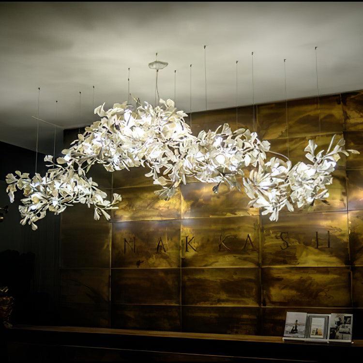 Gingko Chandelier C - Blowlighting