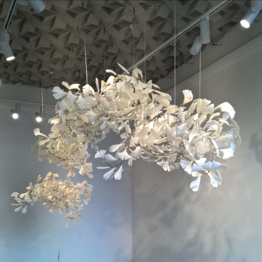Gingko Chandelier C - Blowlighting