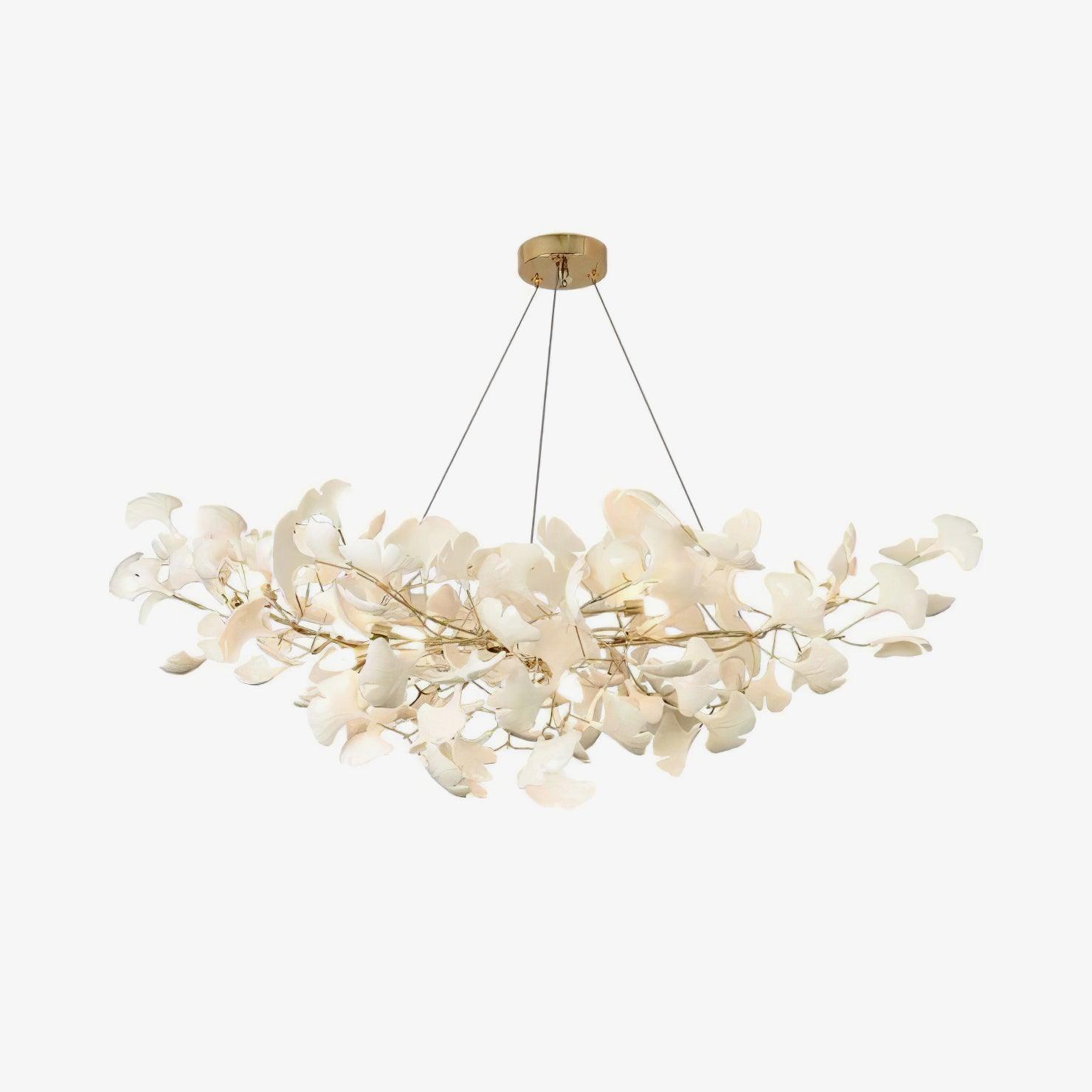 Gingko Chandelier B - Blowlighting