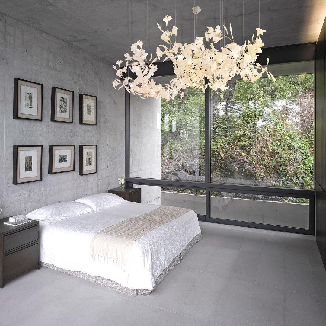 Gingko Chandelier B - Blowlighting